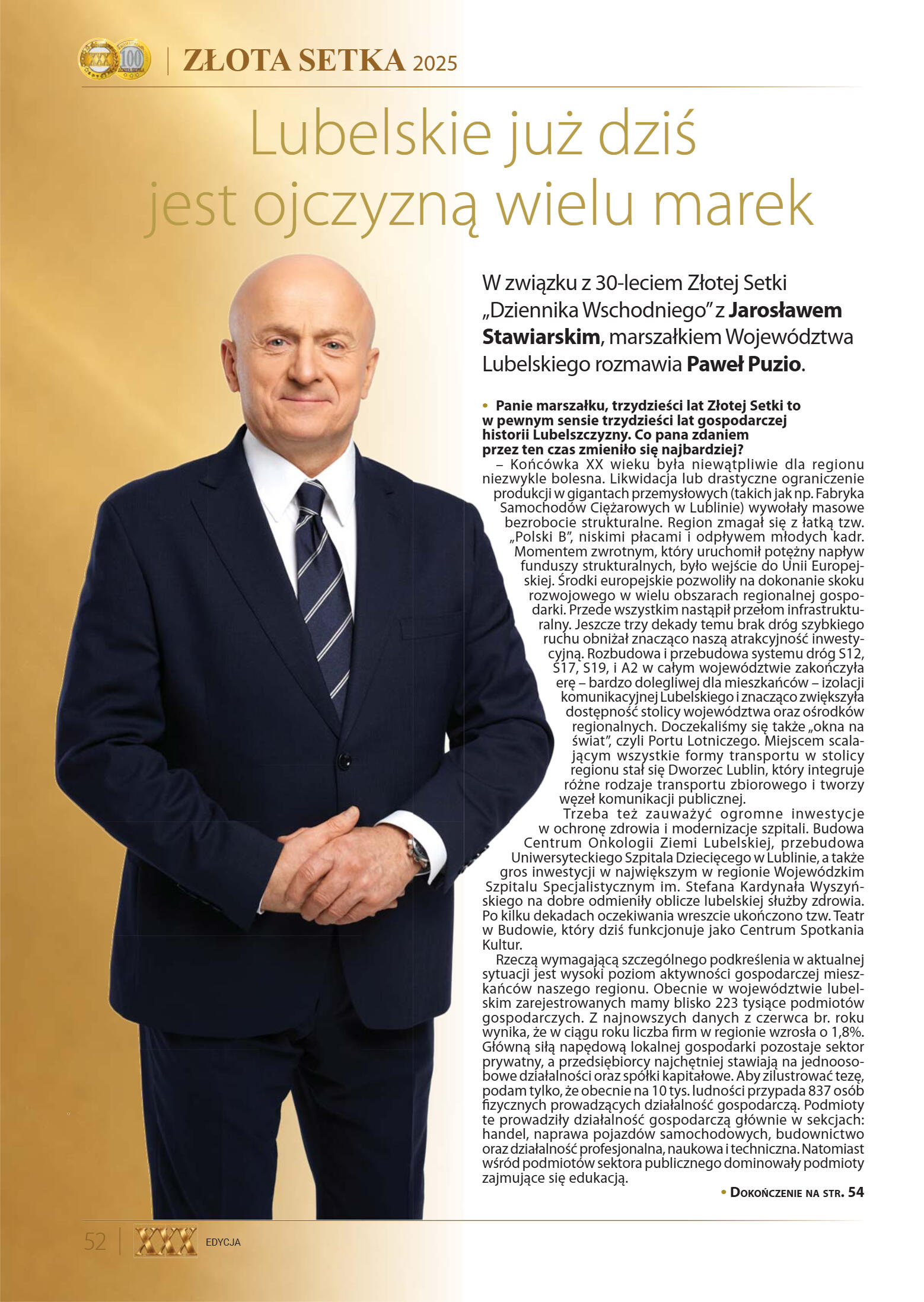 XXX Złota Setka - strona 52