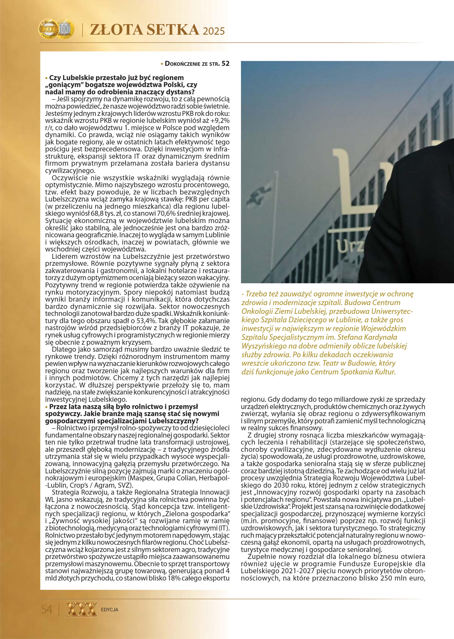 XXX Złota Setka - strona 54