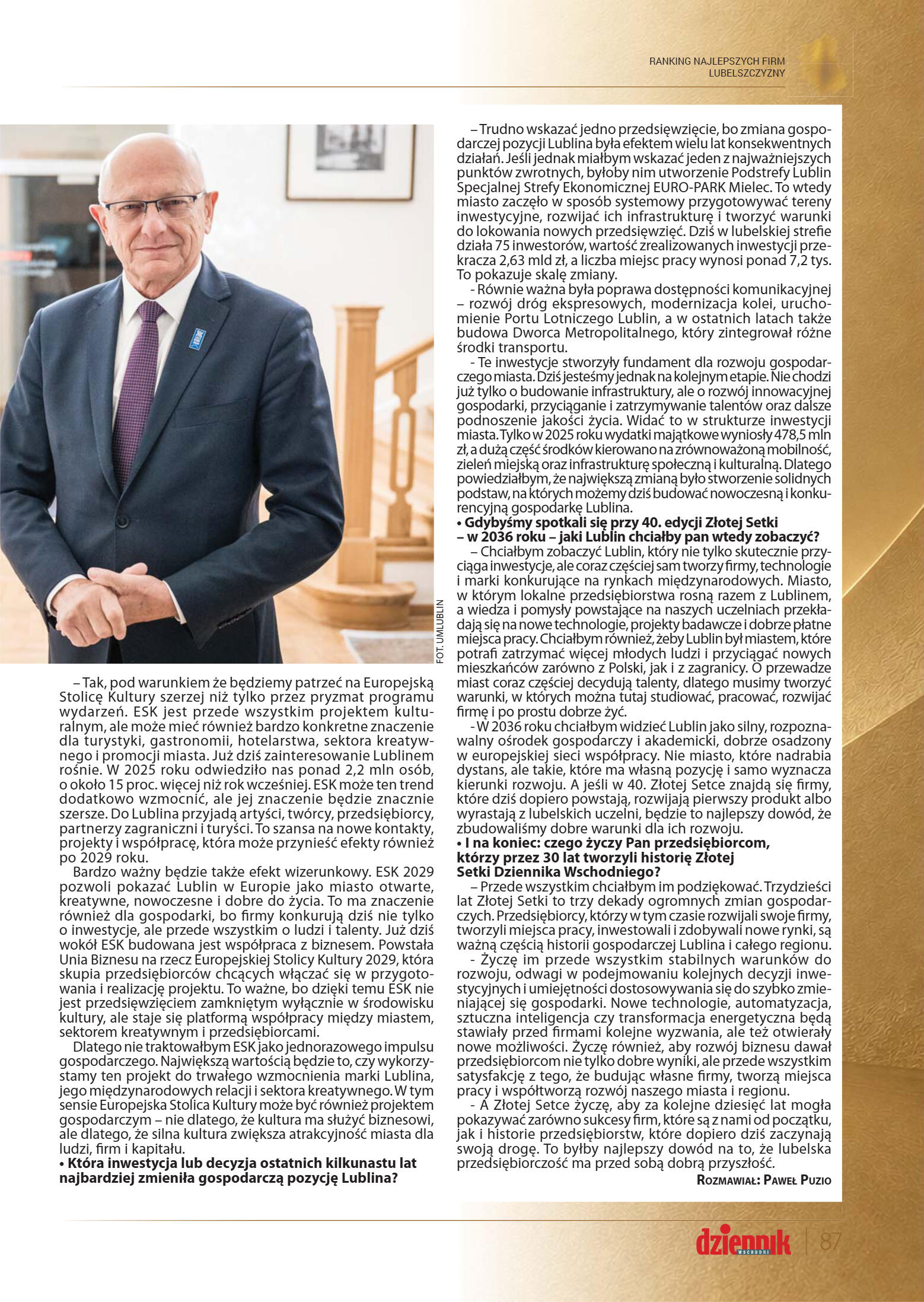 XXX Złota Setka - strona 87