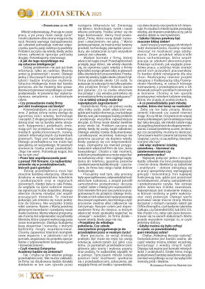 XXX Złota Setka - strona 94