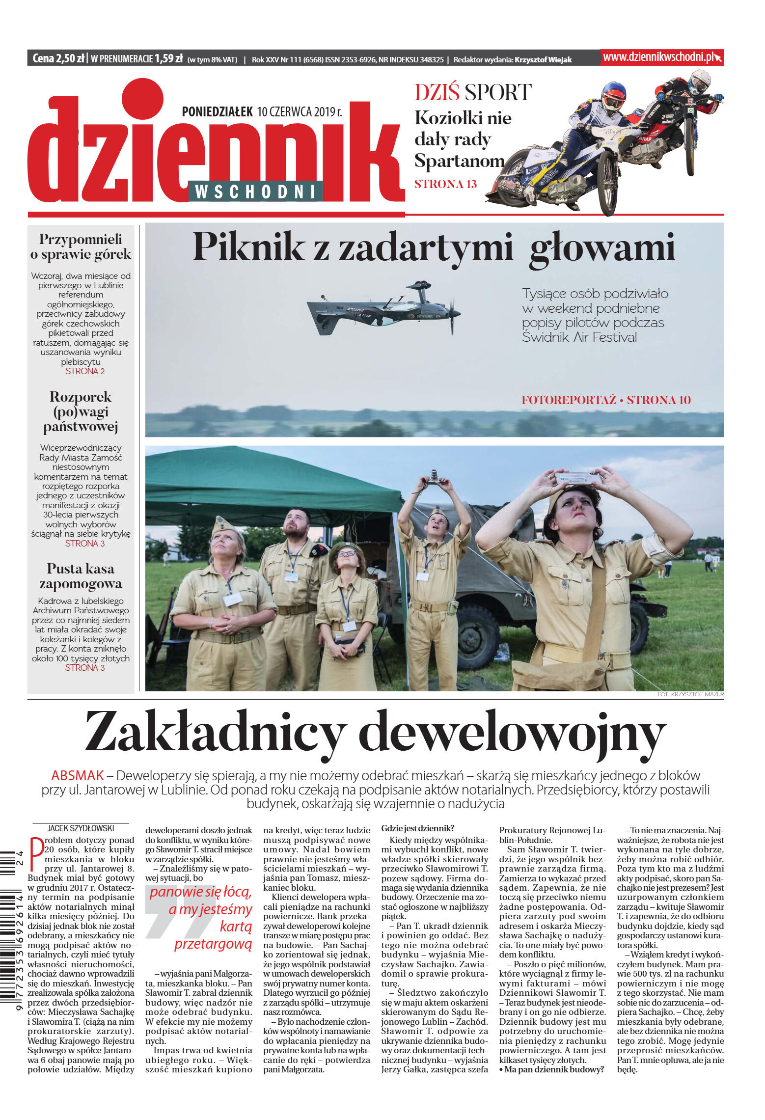 Wydanie główne - strona 1