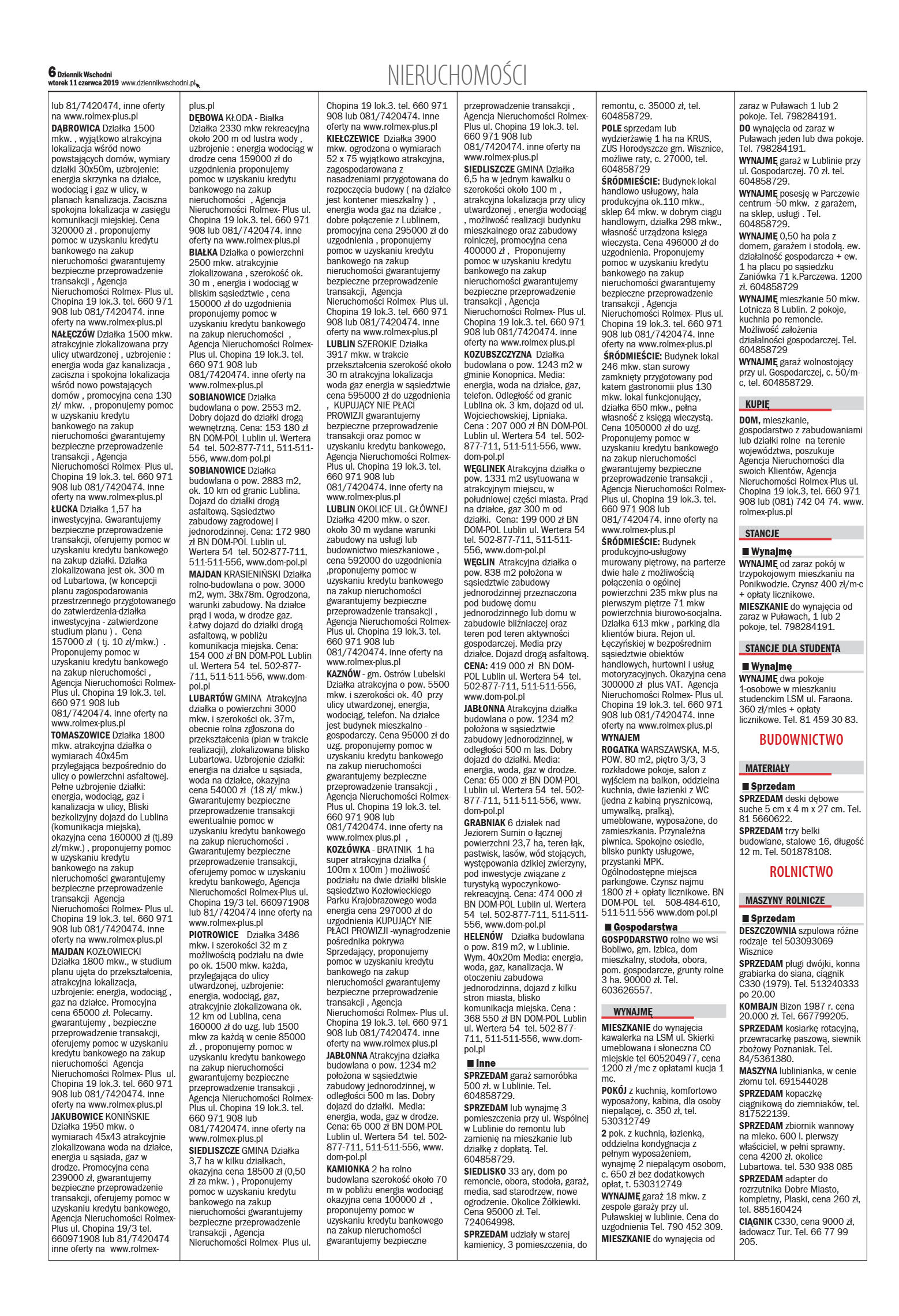 Nieruchomości - strona 6