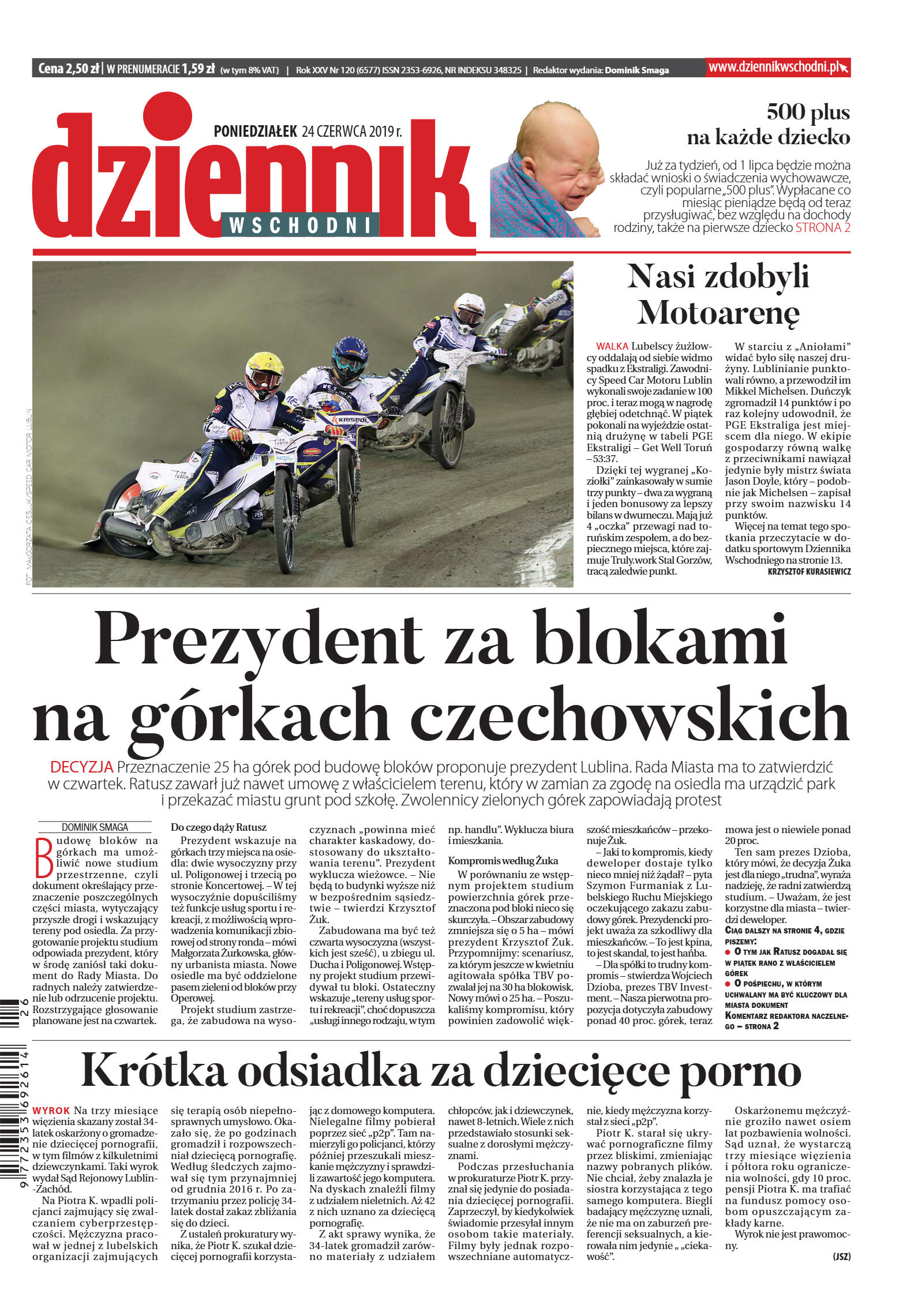 Wydanie główne - strona 1