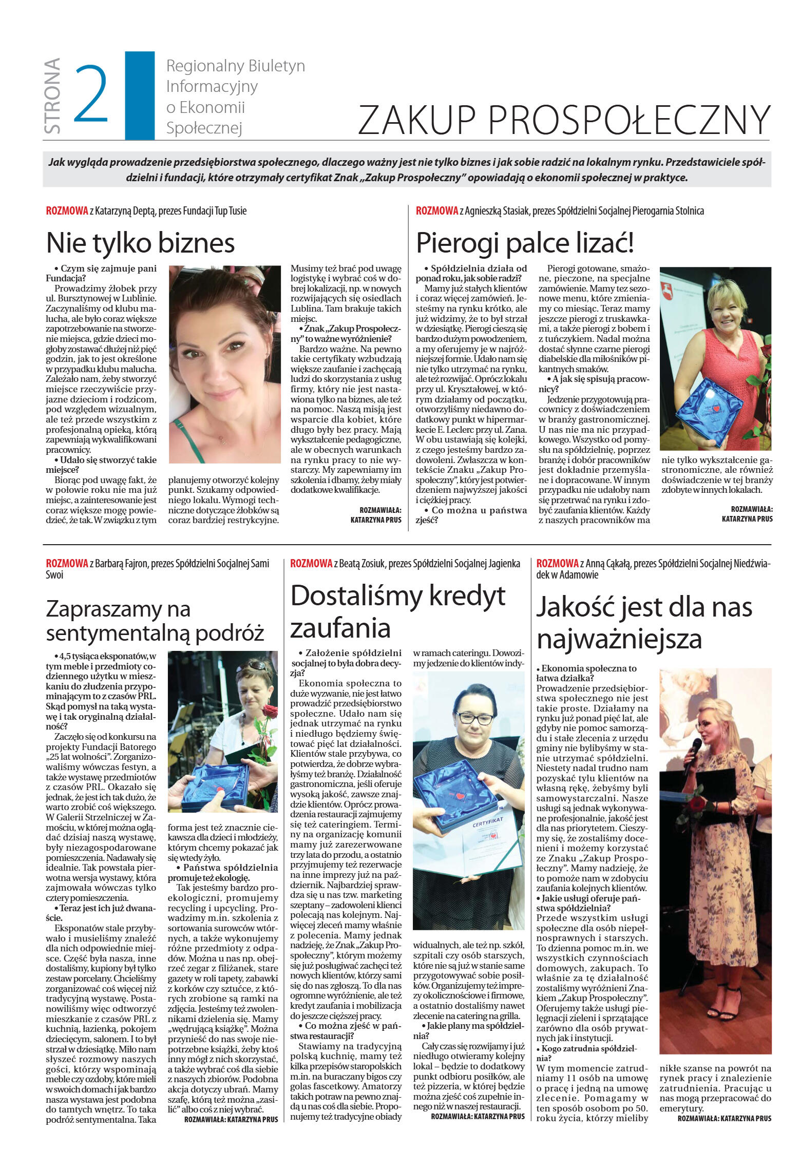 Biuletyn Regionalnego Ośrodka Polityki Społecznej - strona 2