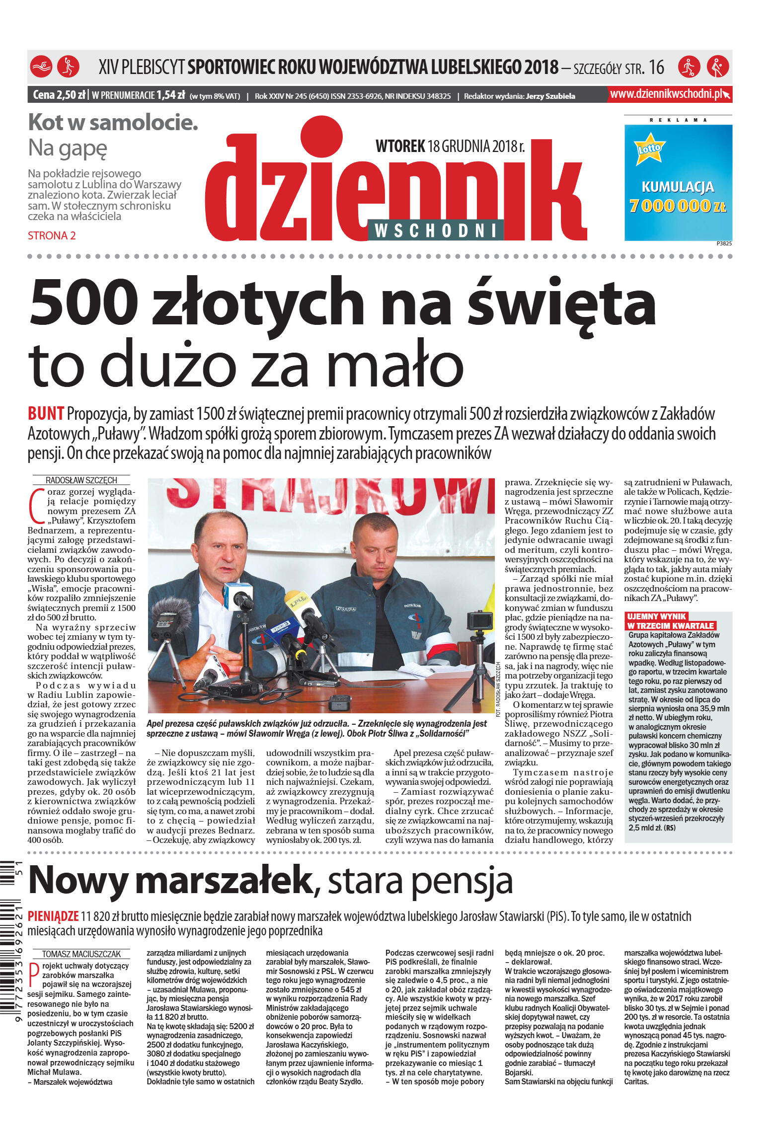 Dziennik Wschodni - strona 1