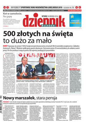 Dziennik Wschodni - strona 1