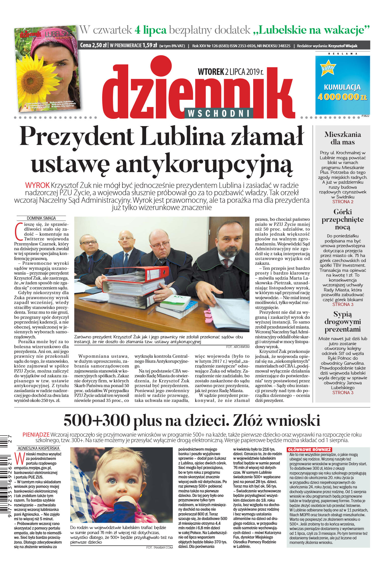 Wydanie główne - strona 1