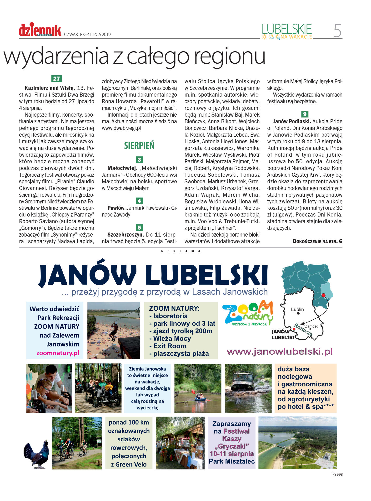 Lubelskie na wakacje - strona 5