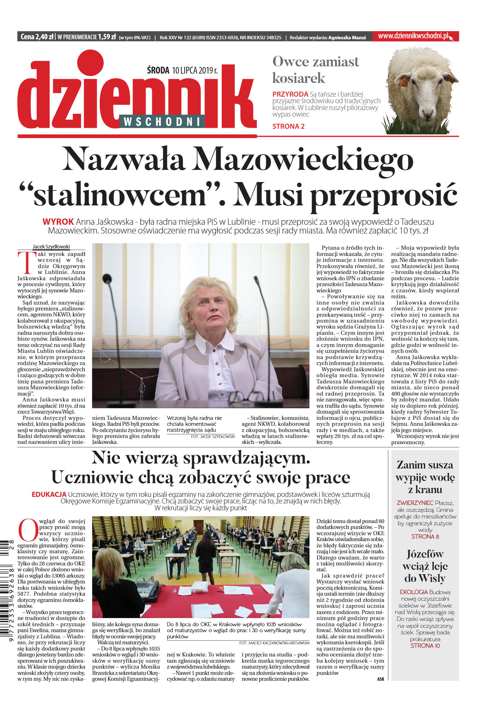 Wydanie główne - strona 1