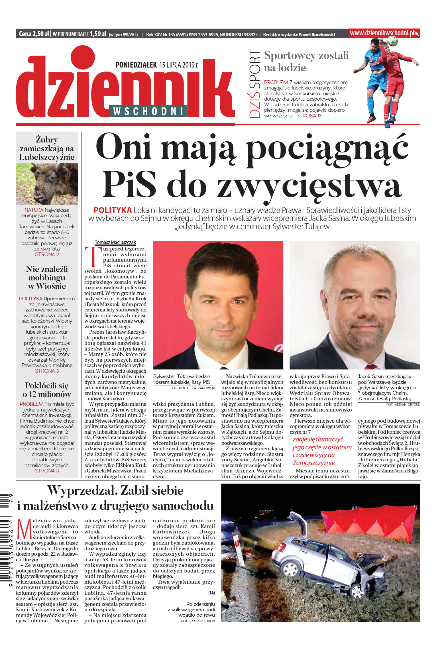 Wydanie główne - strona 1