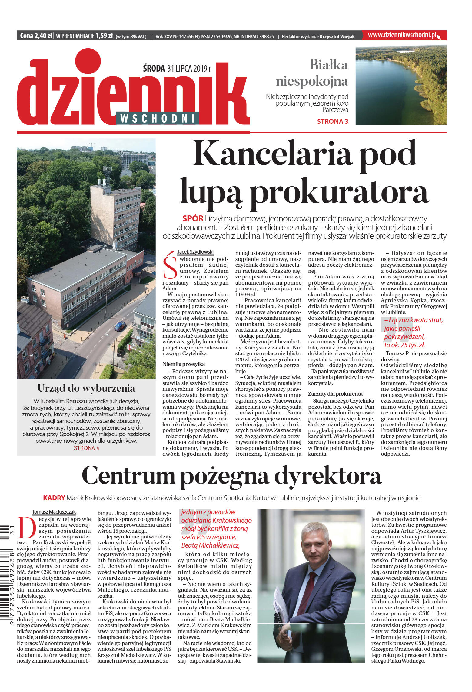 Wydanie główne - strona 1