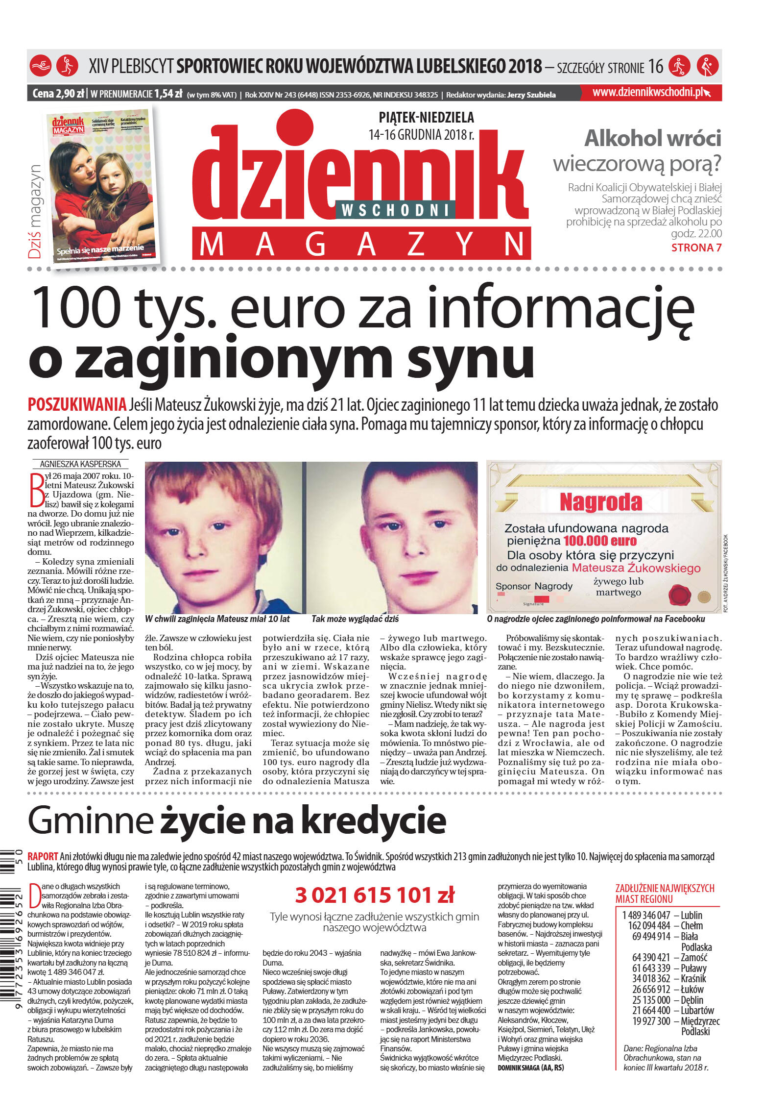 Dziennik Wschodni - strona 1