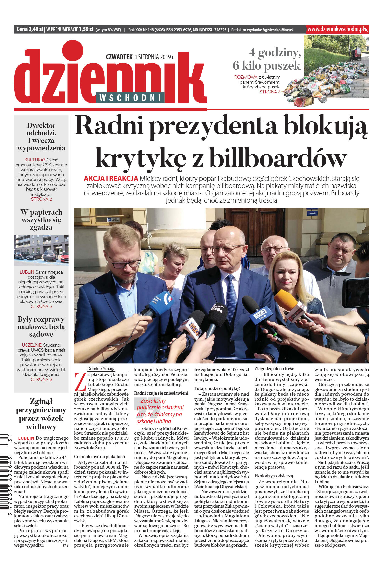 Wydanie główne - strona 1