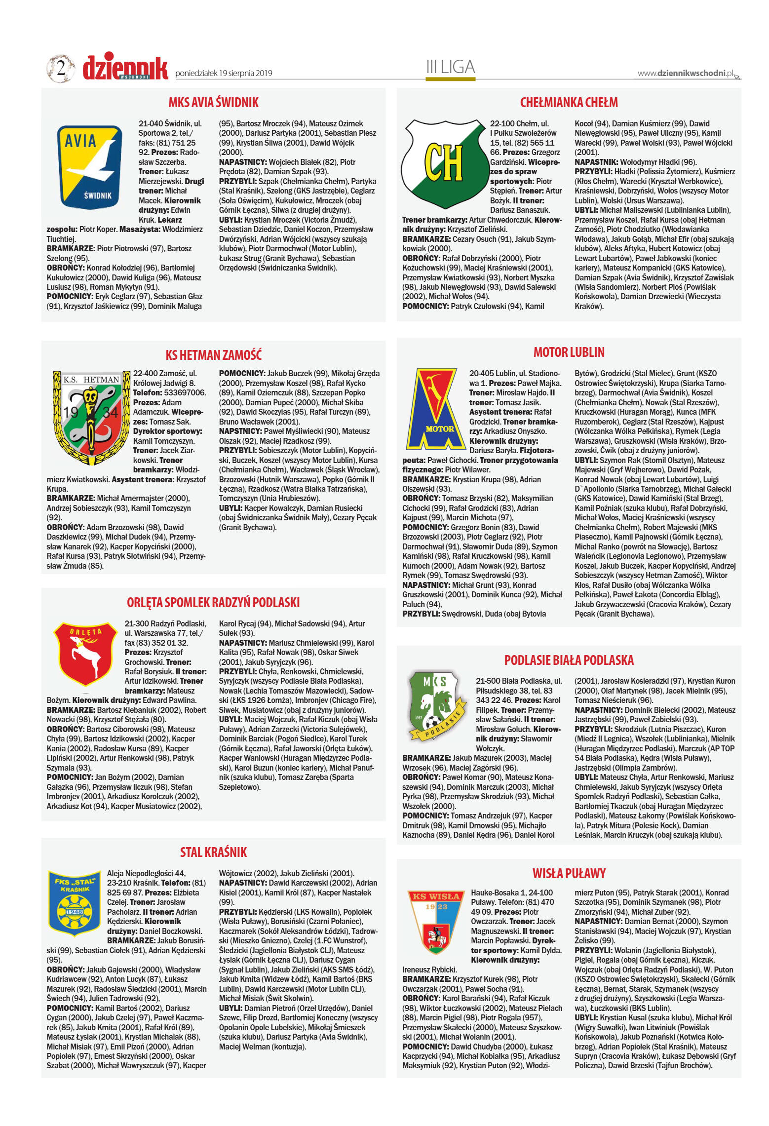 Piłkarski Dziennik w regionie - jesień  - strona 2