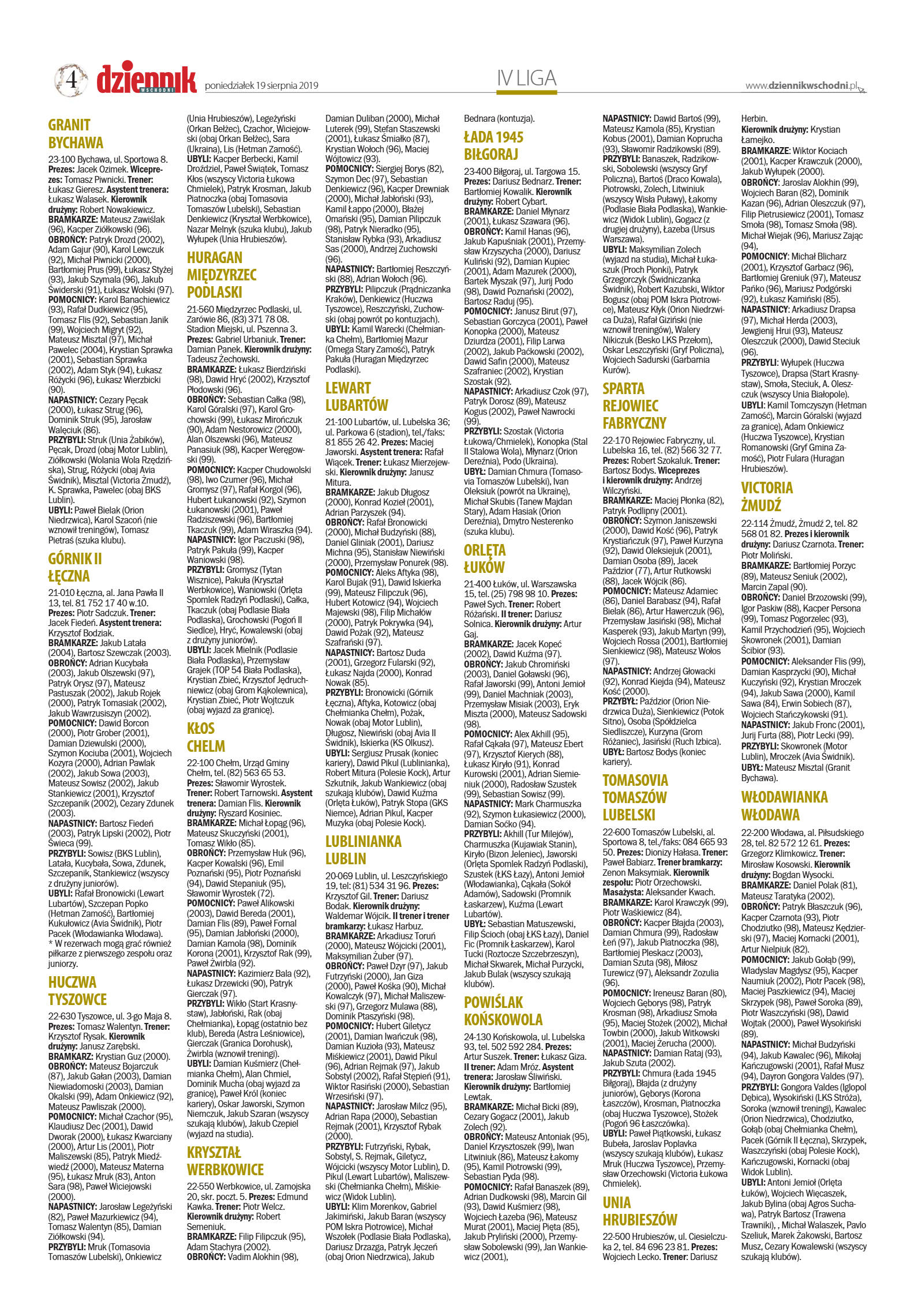 Piłkarski Dziennik w regionie - jesień  - strona 4