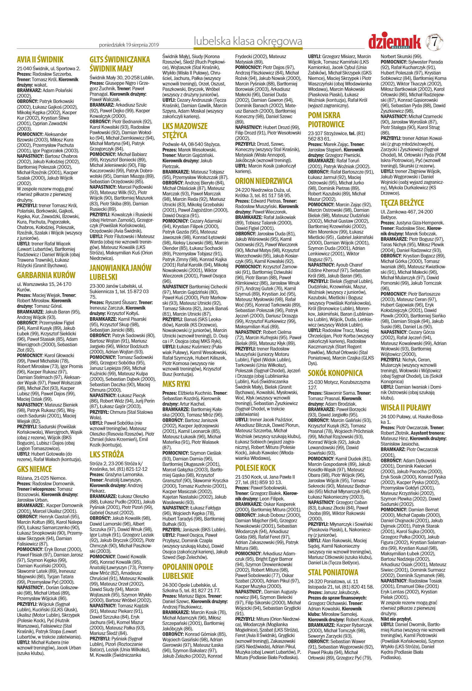 Piłkarski Dziennik w regionie - jesień  - strona 7
