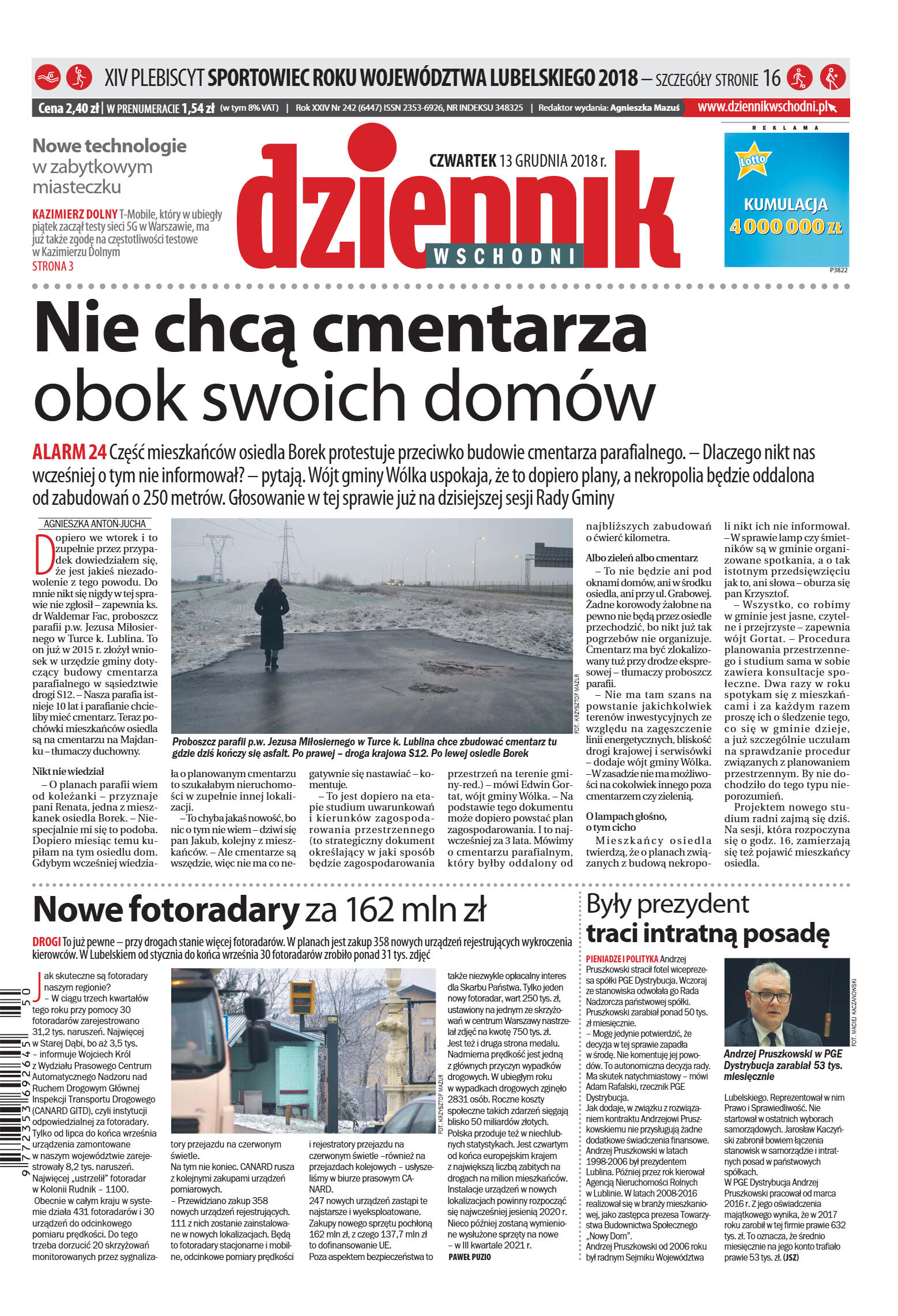 Dziennik Wschodni - strona 1