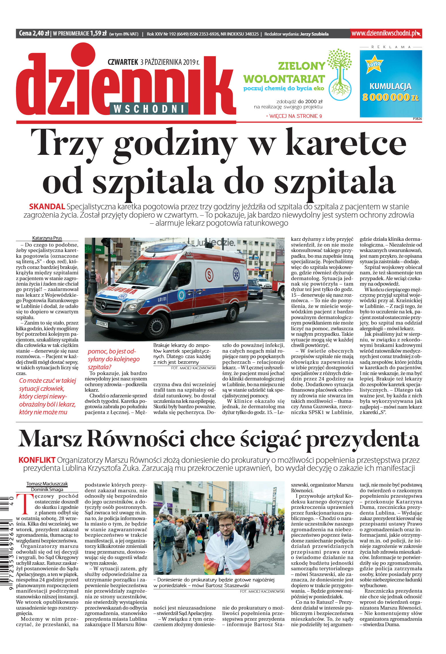 Wydanie główne - strona 1