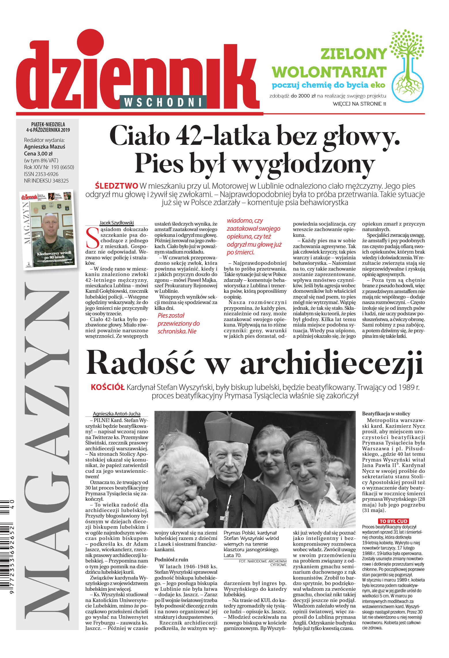 Wydanie główne - strona 1