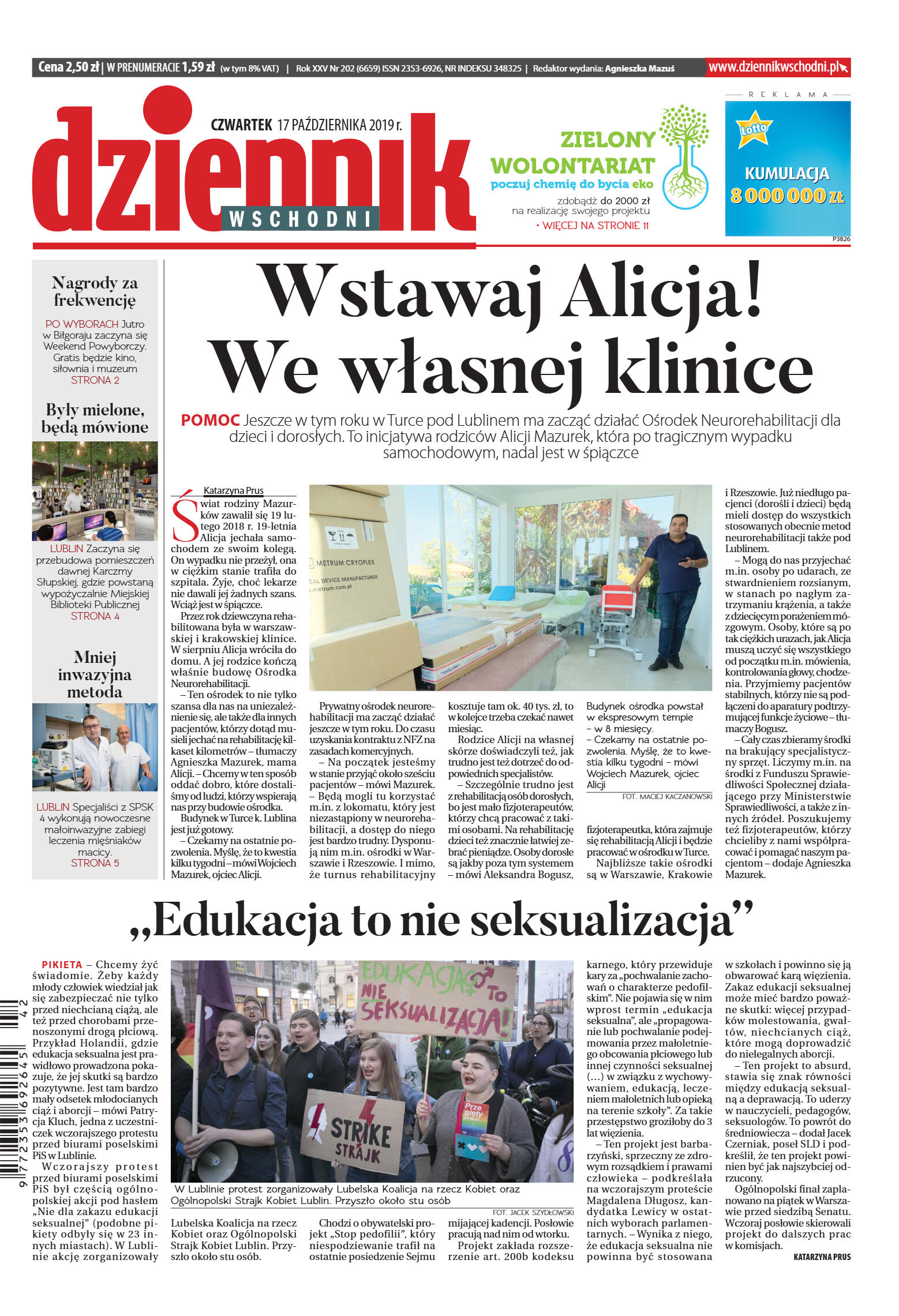 Wydanie główne - strona 1