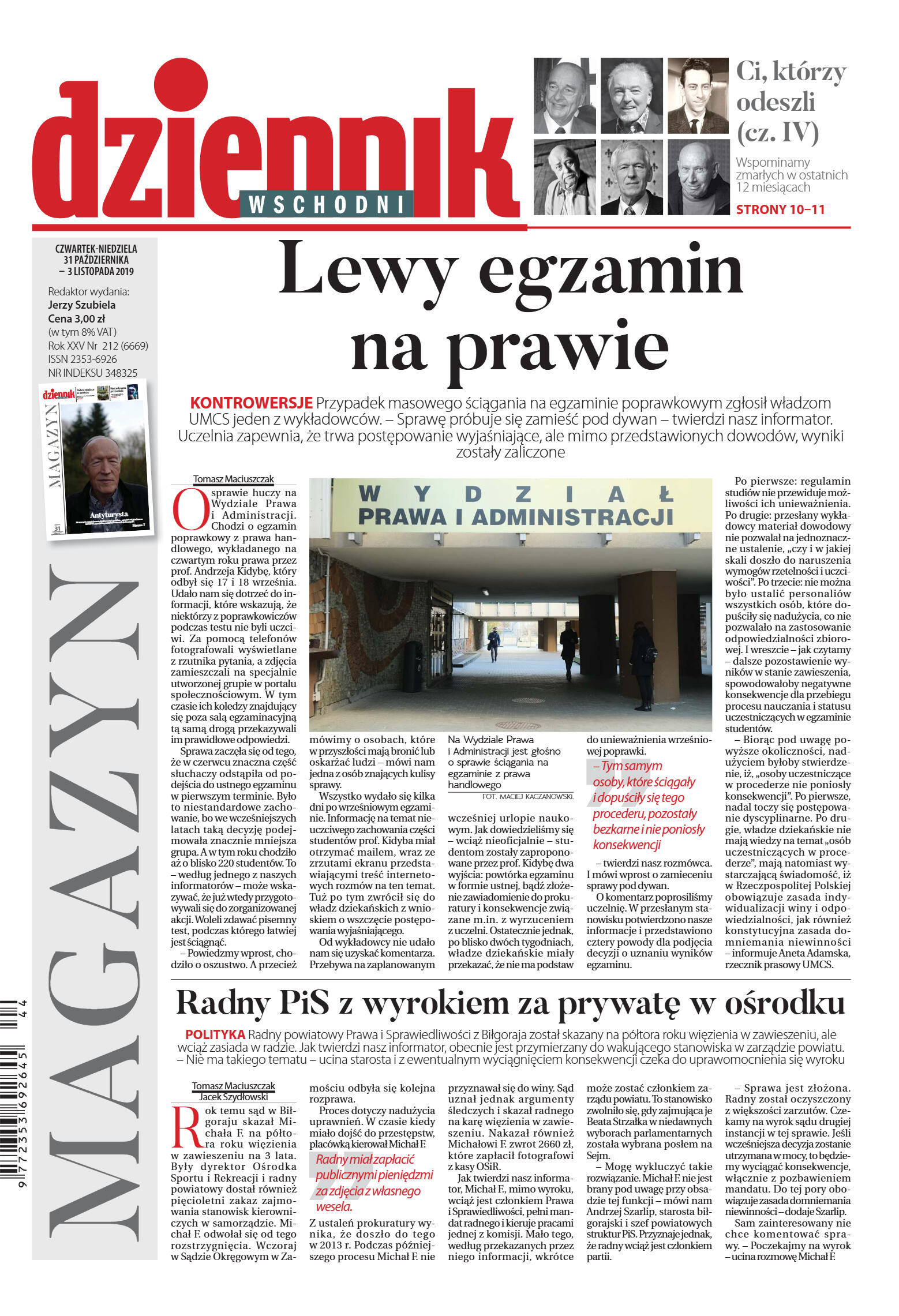 Wydanie główne - strona 1