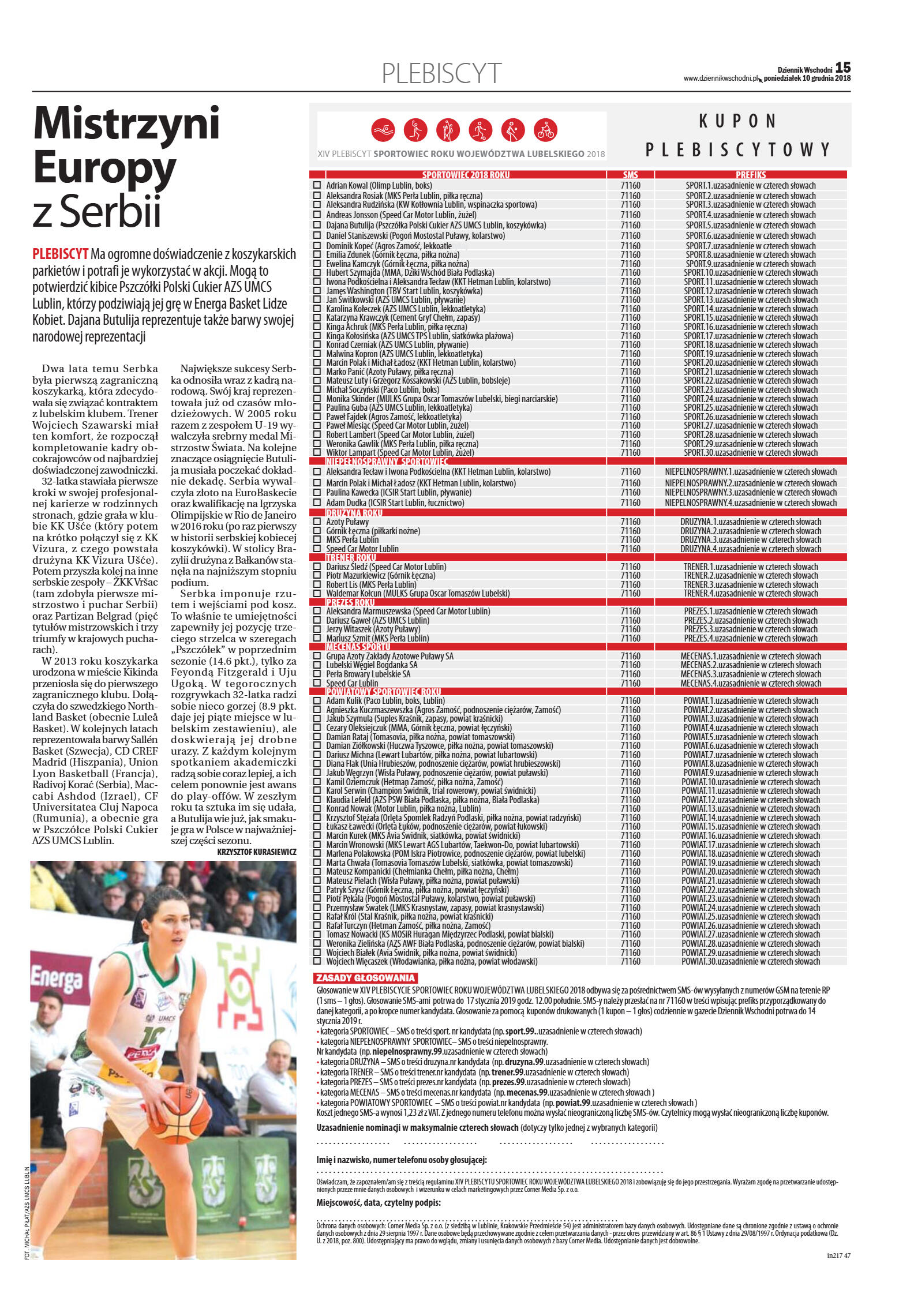 Dziennik Wschodni - wydanie główne - strona 15