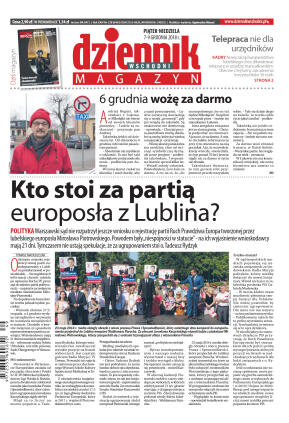 Dziennik Wschodni - wydanie główne - strona 1