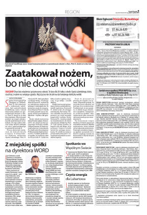 Dziennik Wschodni - wydanie główne - strona 9