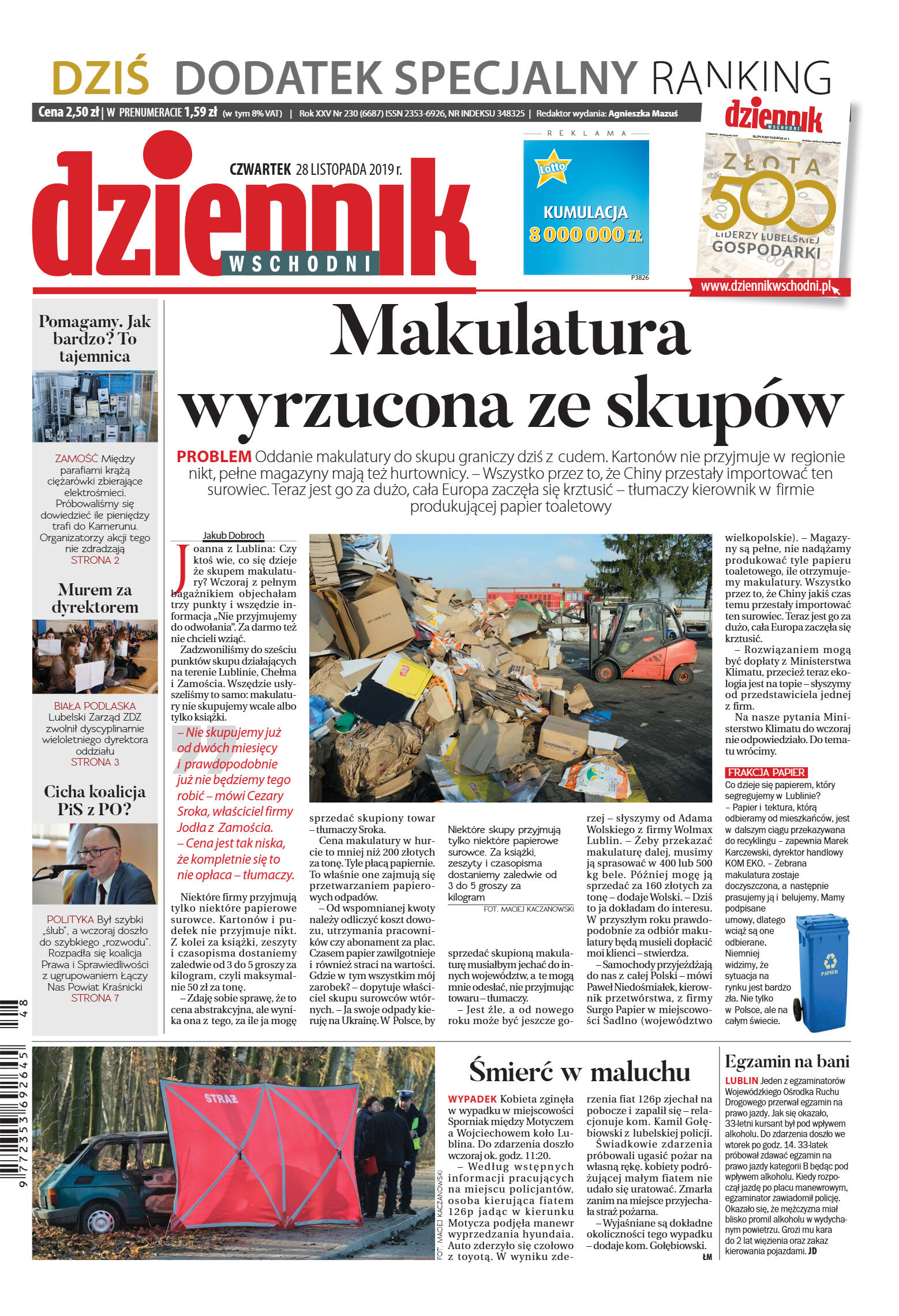 Wydanie główne - strona 1