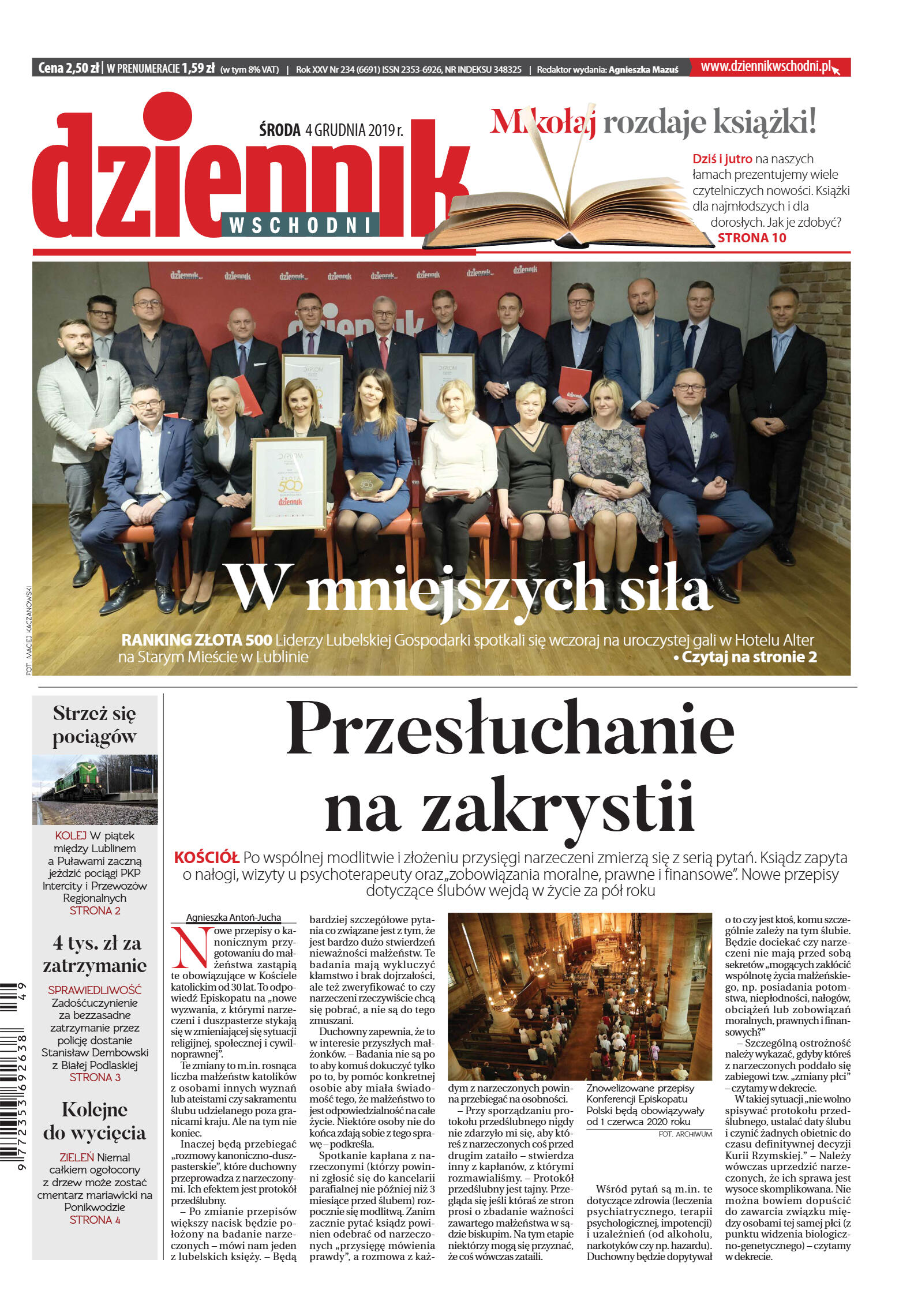 Wydanie główne - strona 1