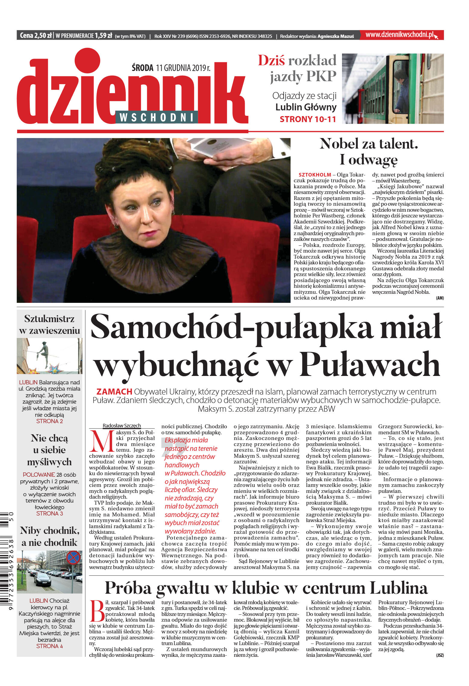 Wydanie główne - strona 1