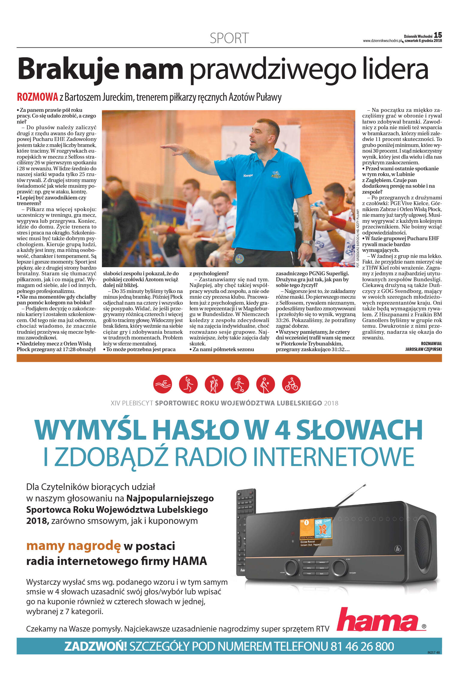 Dziennik Wschodni - wydanie główne - strona 15