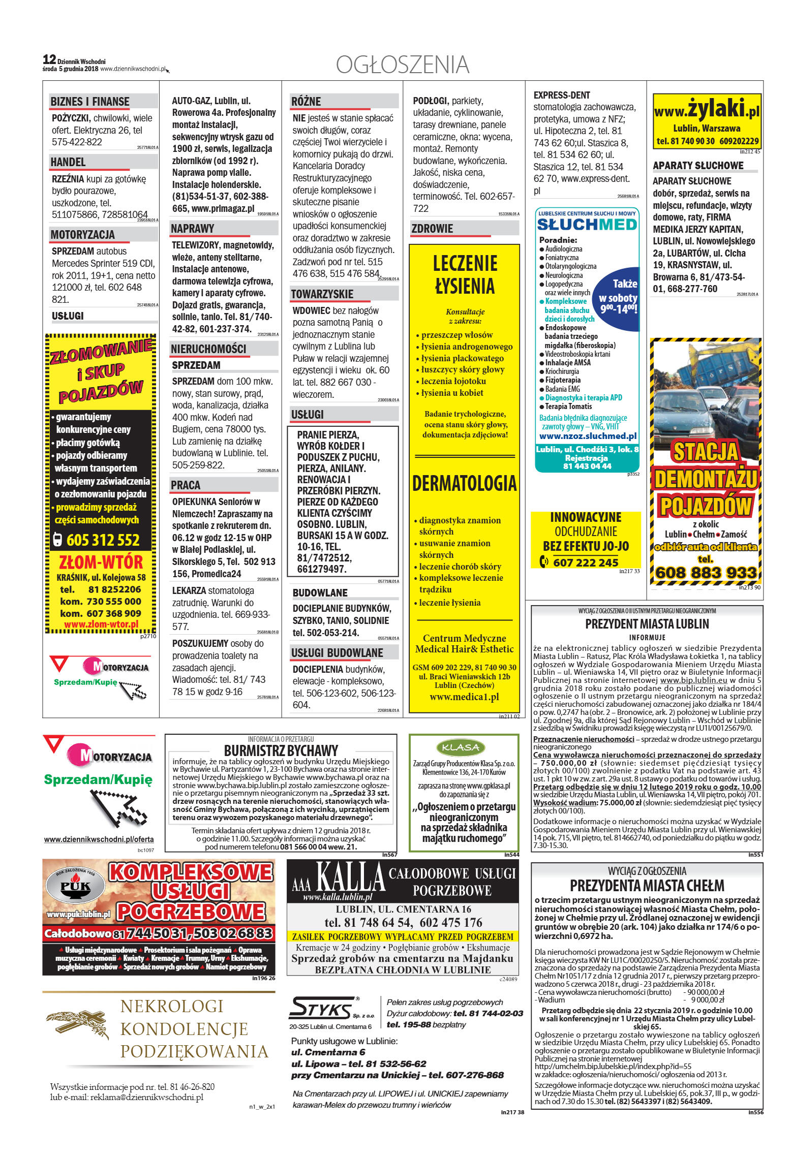 Dziennik Wschodni - wydanie główne - strona 12