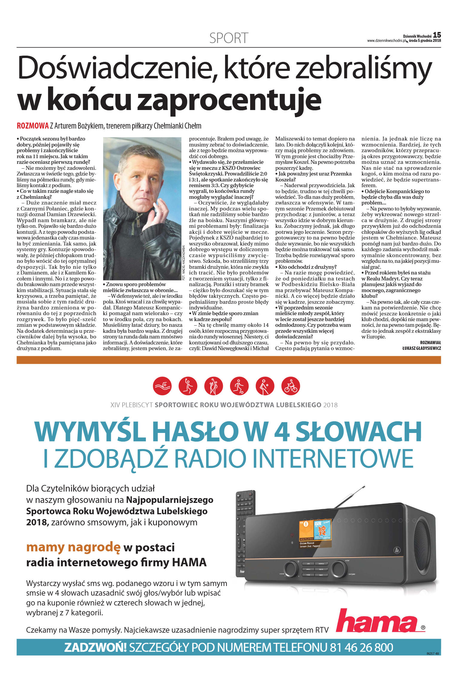 Dziennik Wschodni - wydanie główne - strona 15