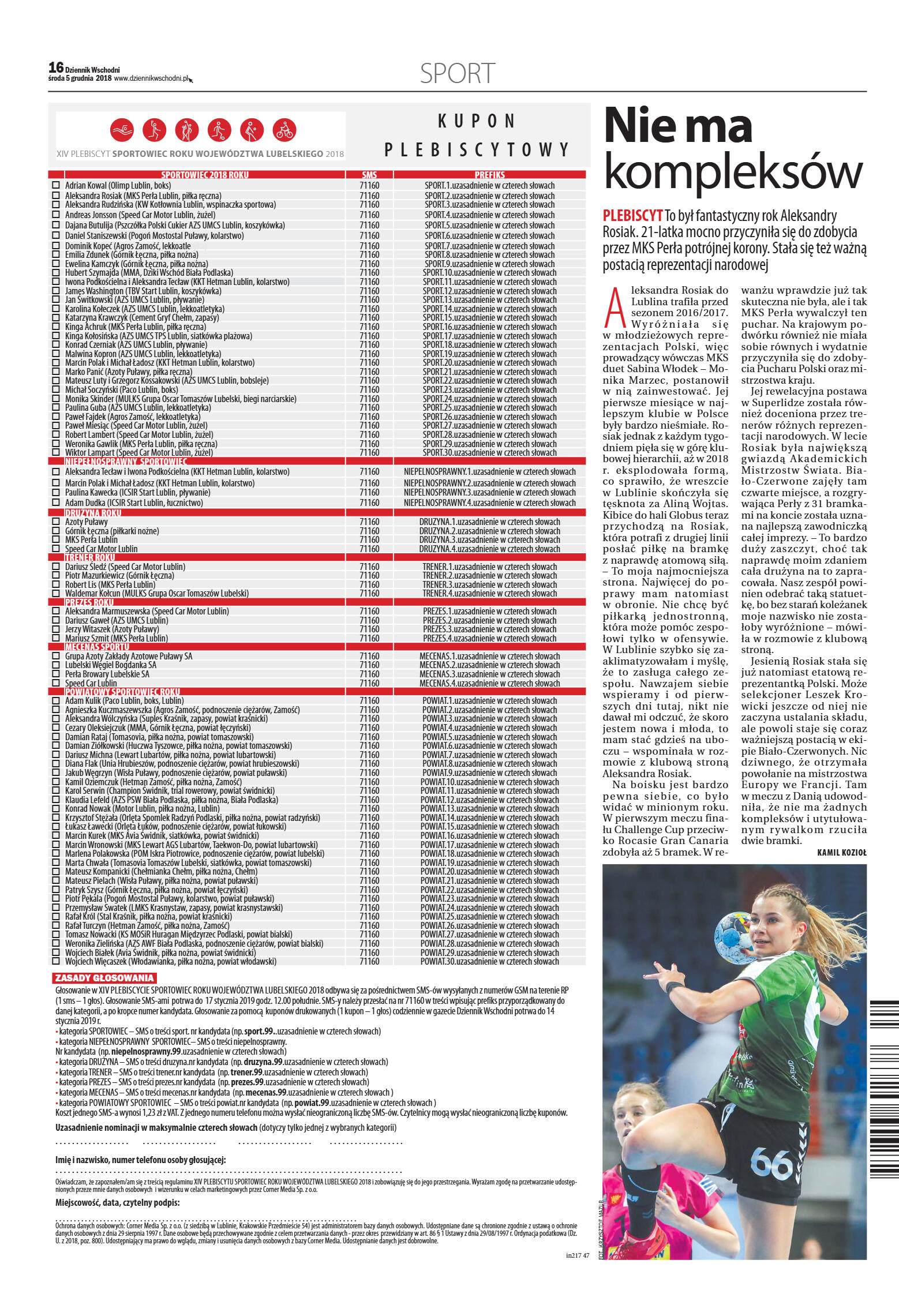 Dziennik Wschodni - wydanie główne - strona 16