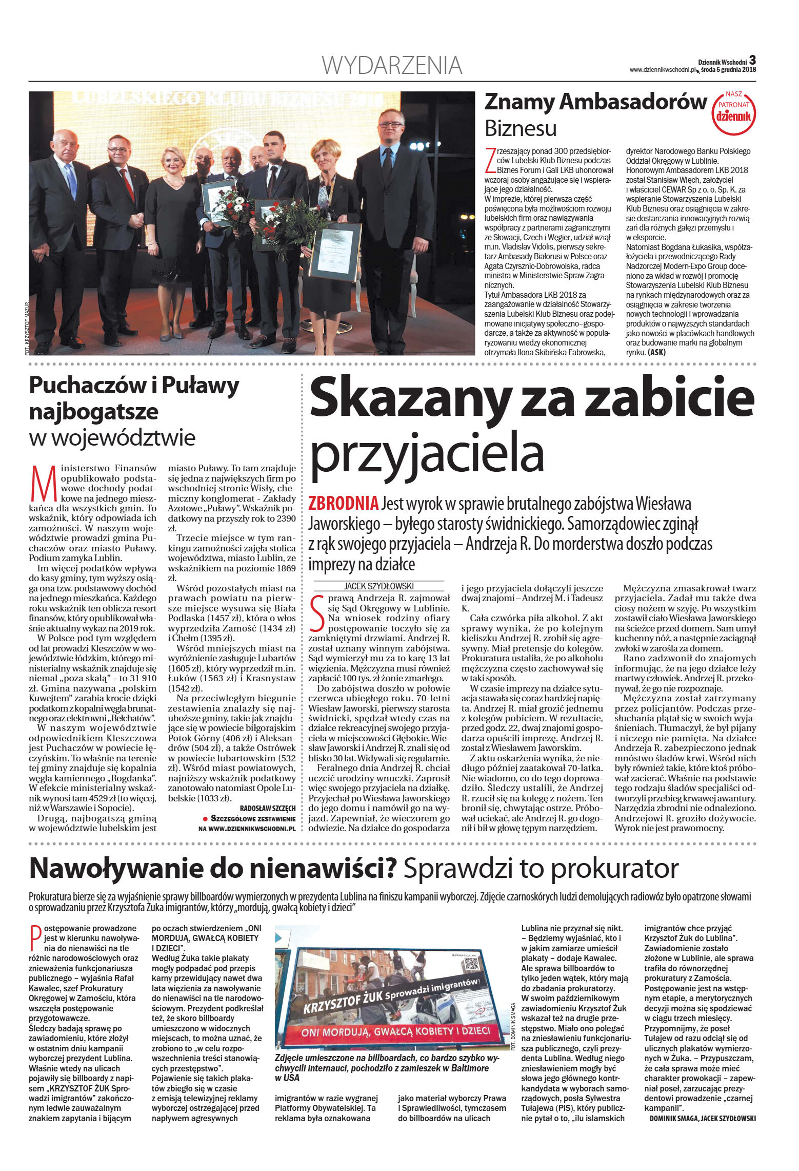 Dziennik Wschodni - wydanie główne - strona 3