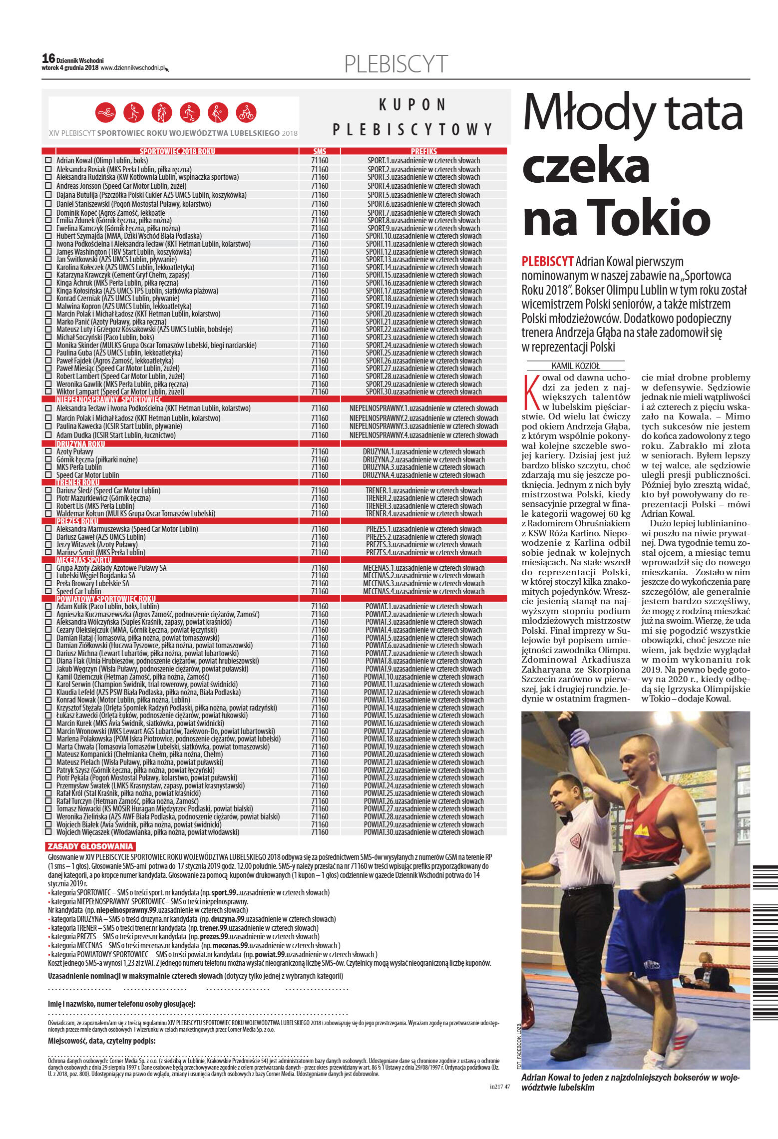 Dziennik Wschodni - wydanie główne - strona 16