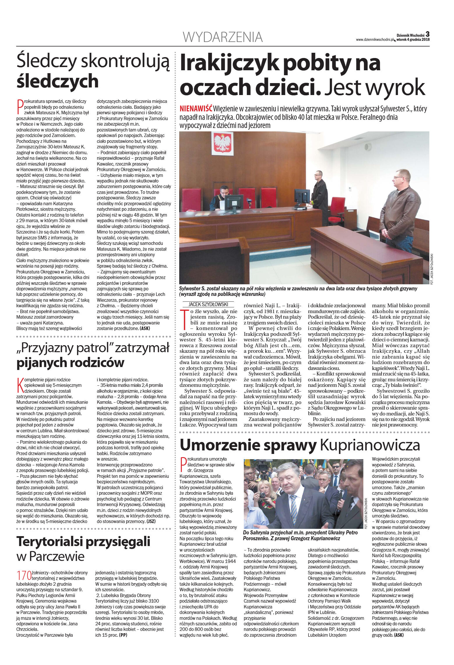 Dziennik Wschodni - wydanie główne - strona 3