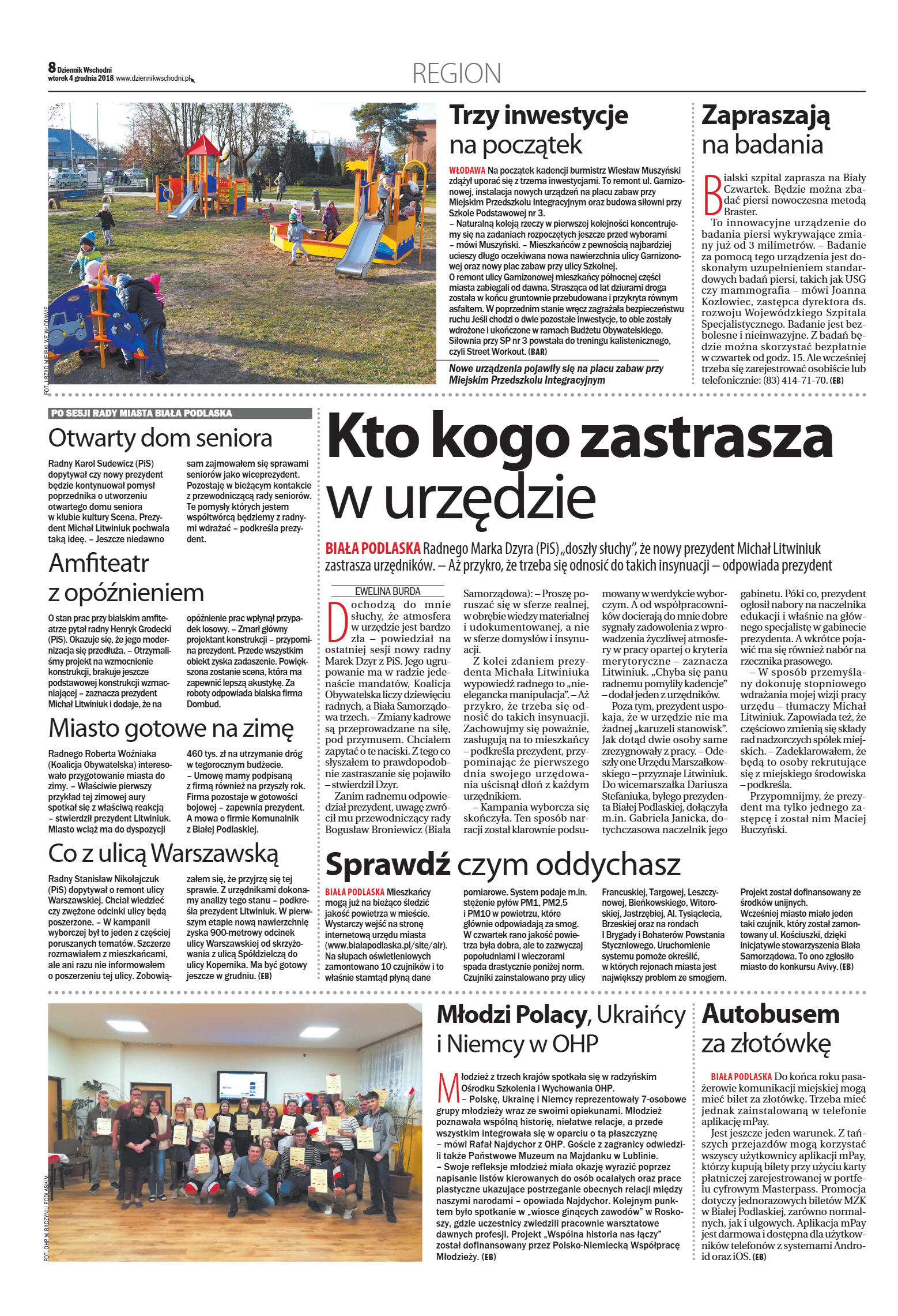 Dziennik Wschodni - wydanie główne - strona 8