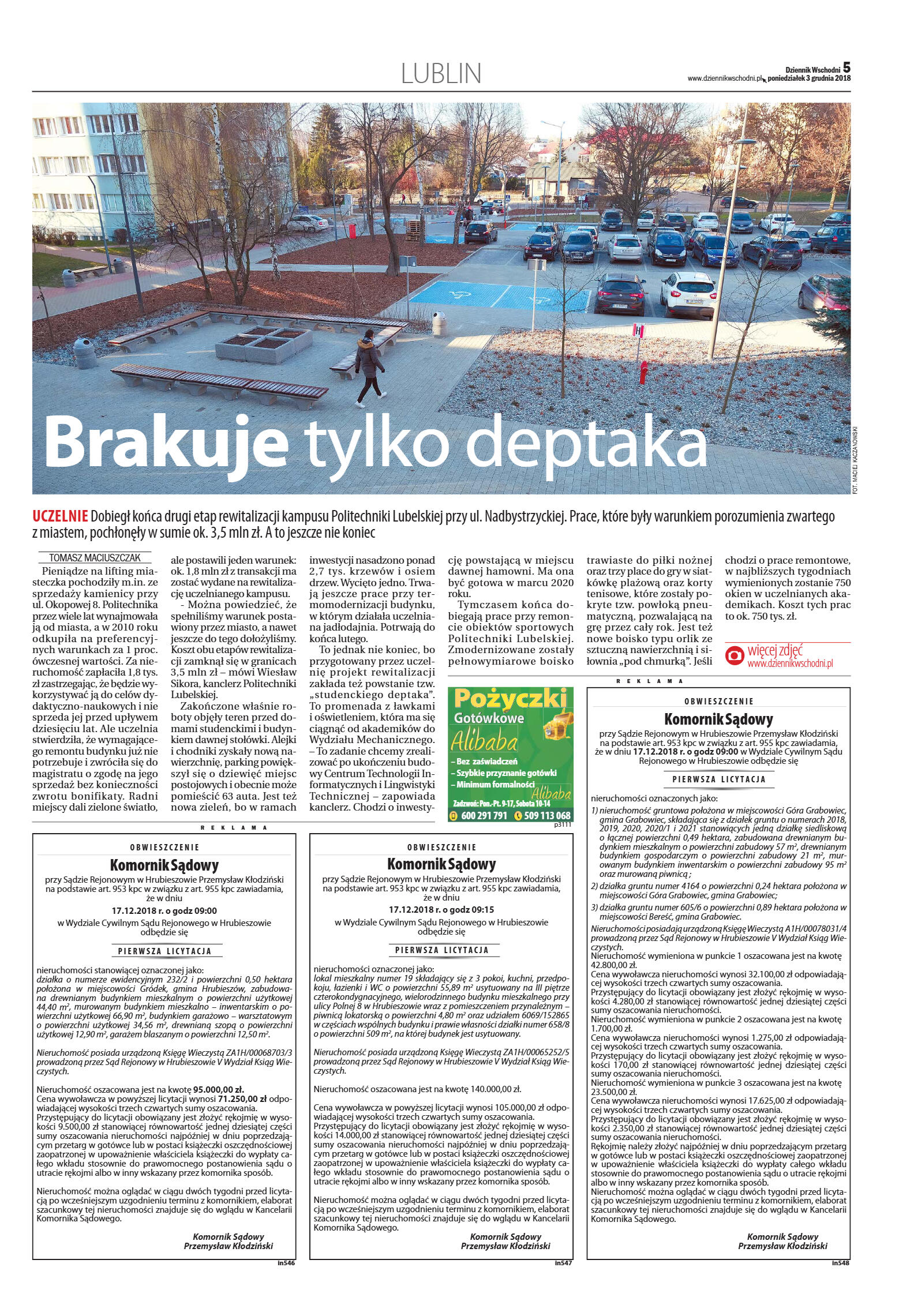 Dziennik Wschodni - wydanie główne - strona 5