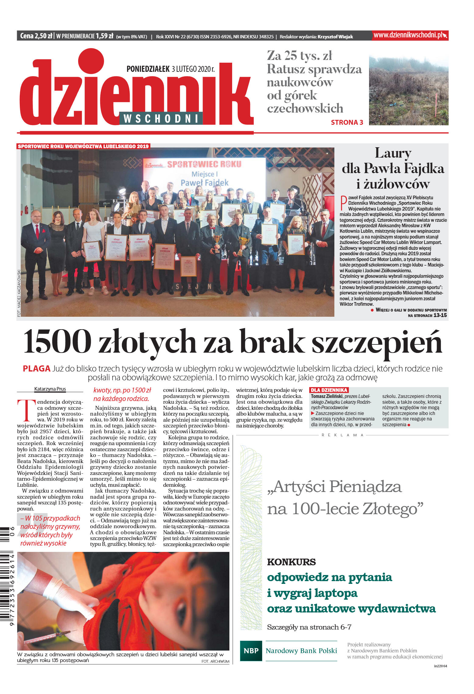 Wydanie główne - strona 1