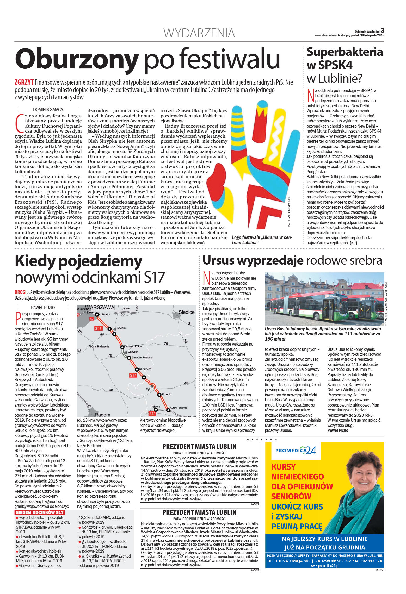 Dziennik Wschodni - wydanie główne - strona 3