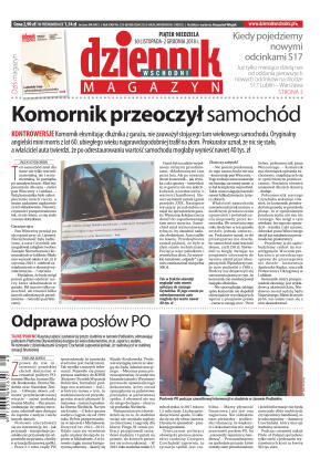 Dziennik Wschodni - wydanie główne - strona 1