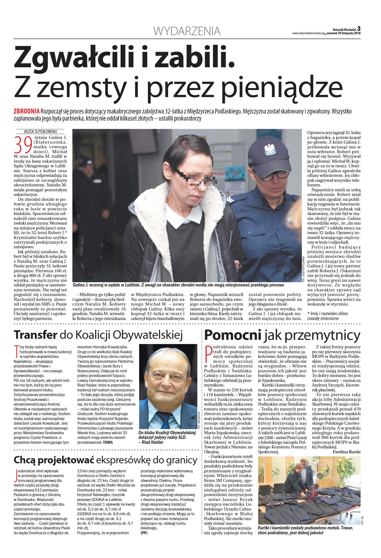 Dziennik Wschodni - wydanie główne - strona 3