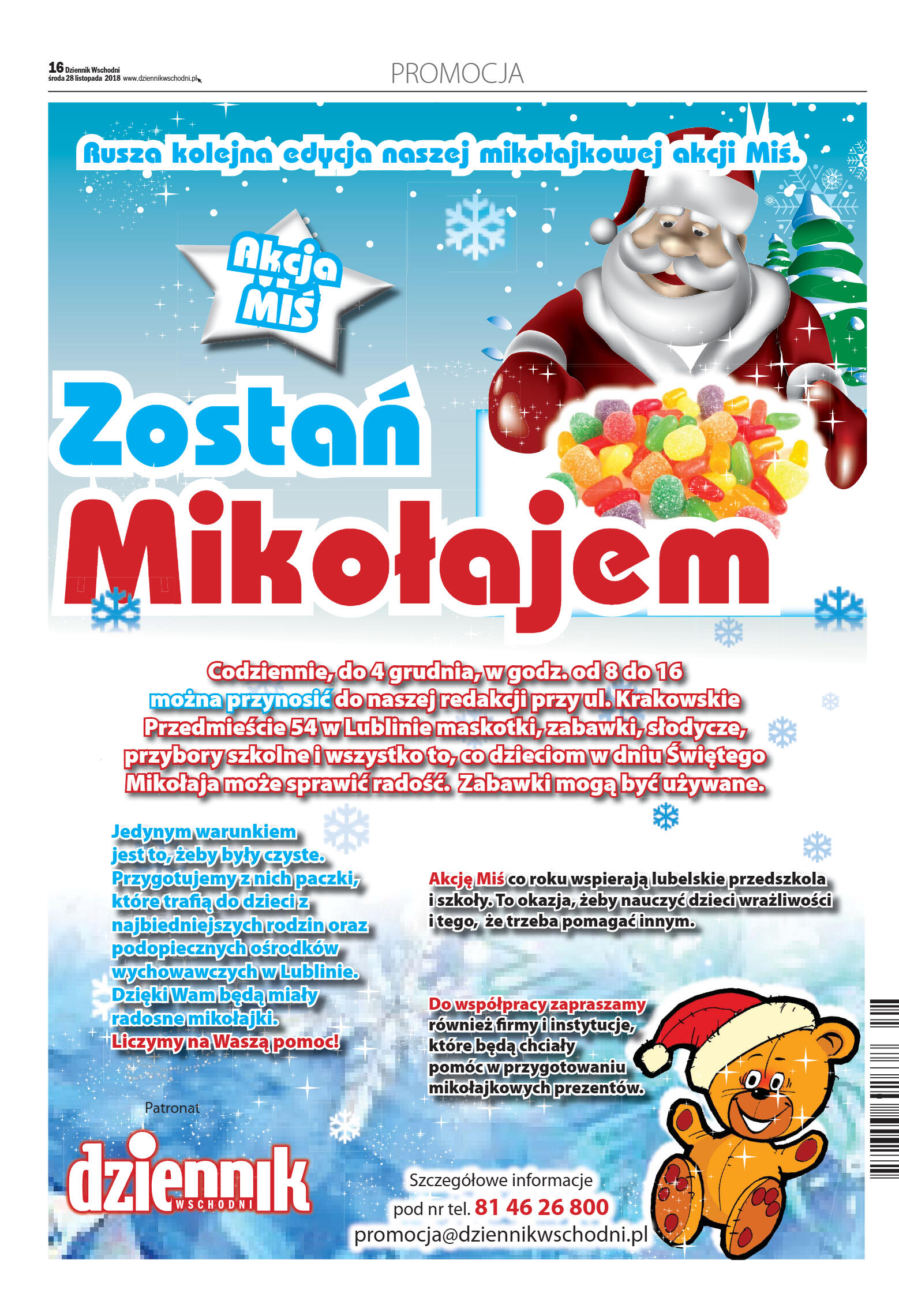 Dziennik Wschodni - wydanie główne - strona 16