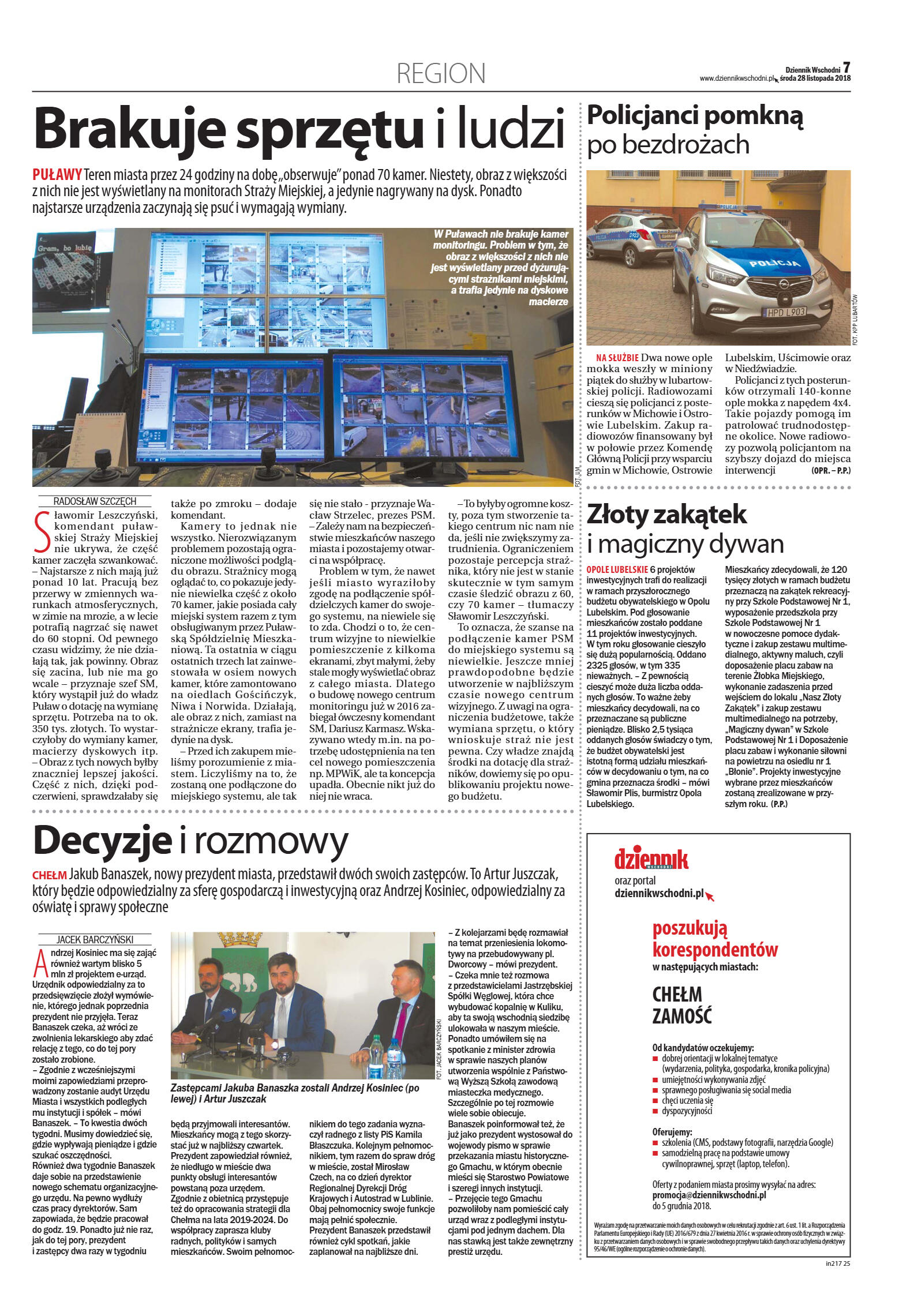 Dziennik Wschodni - wydanie główne - strona 7