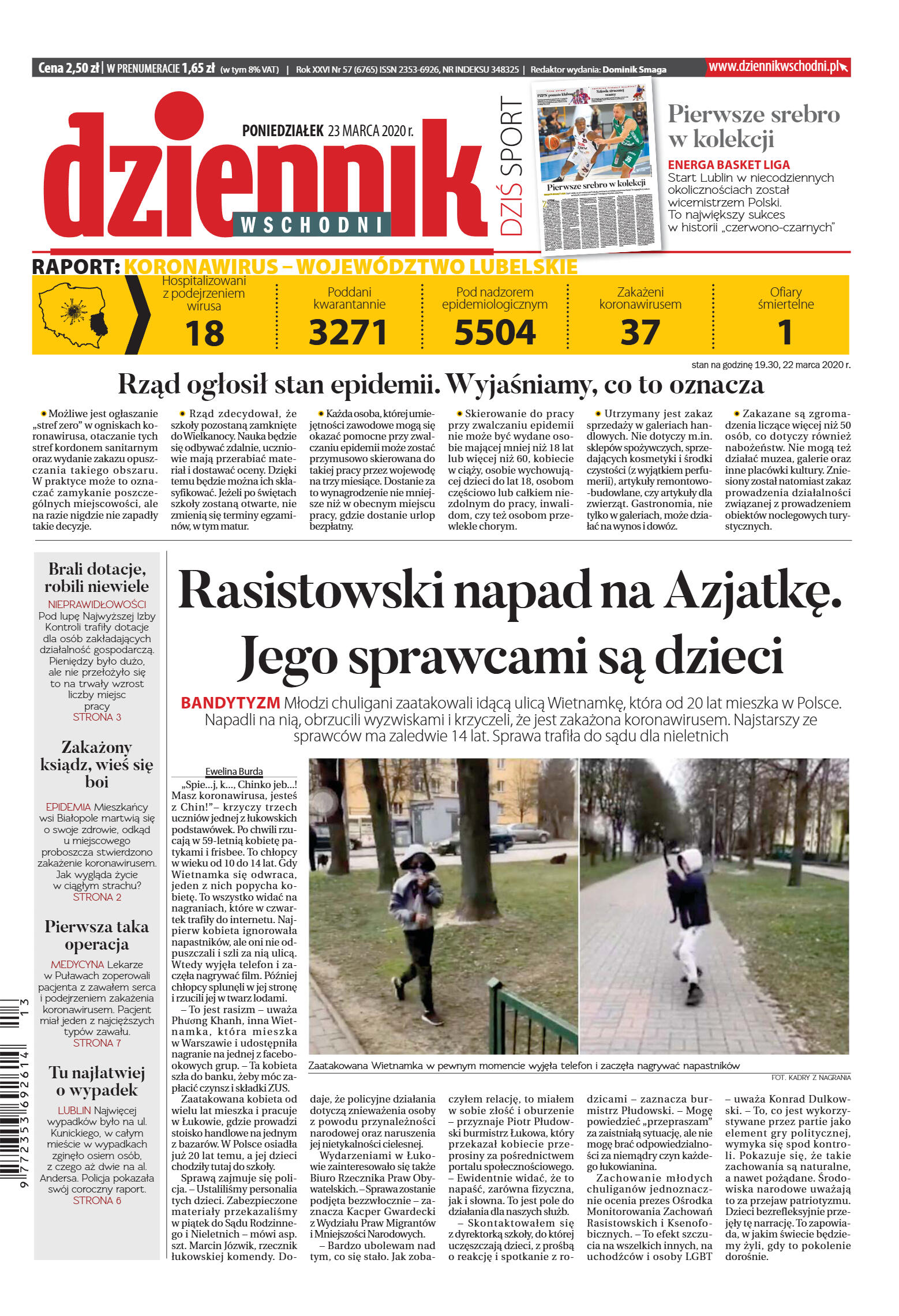 Wydanie główne - strona 1