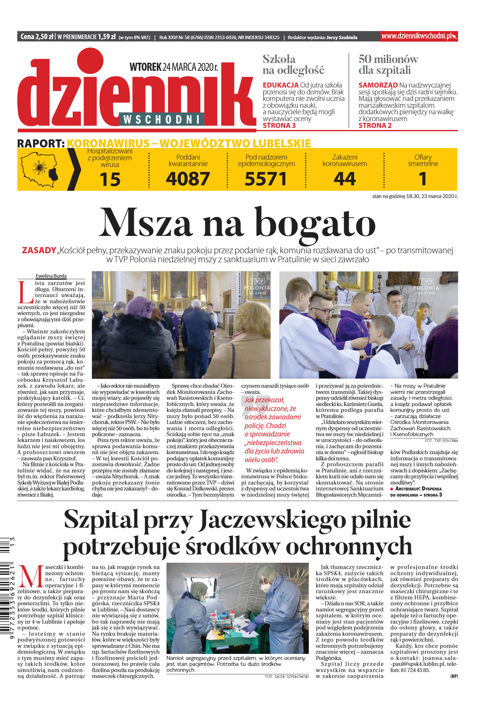 Wydanie główne - strona 1