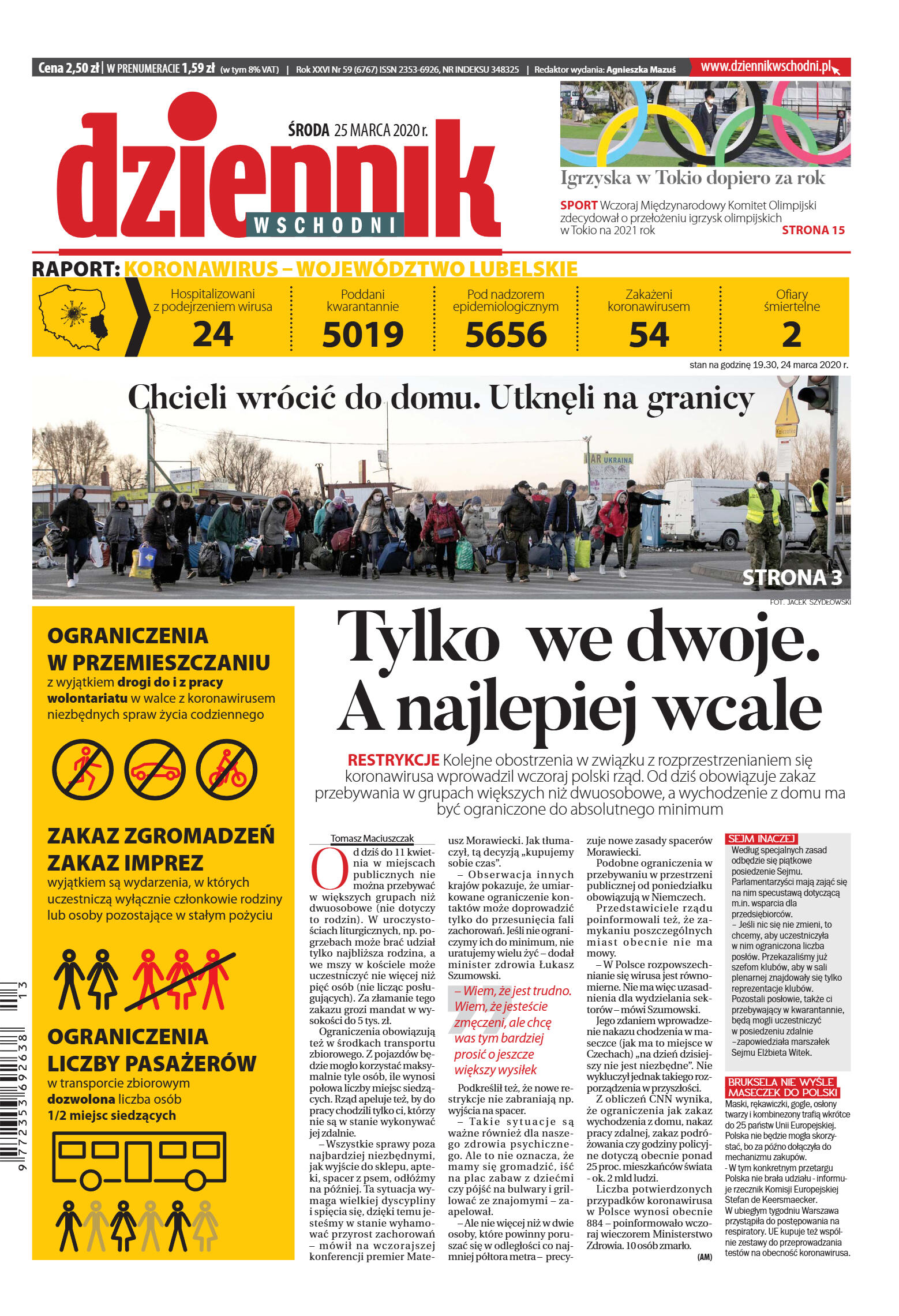 Wydanie główne - strona 1