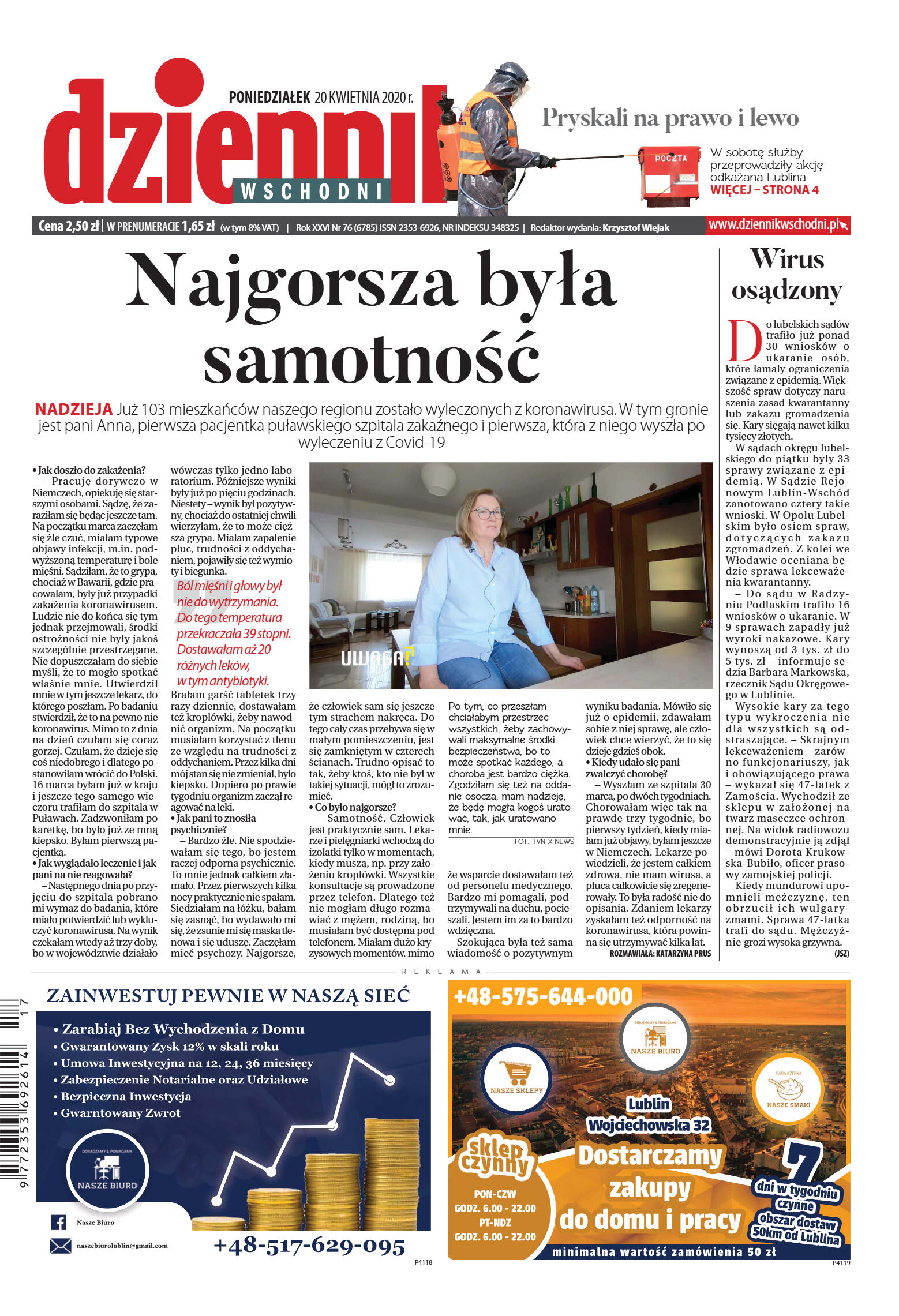 Wydanie główne - strona 1